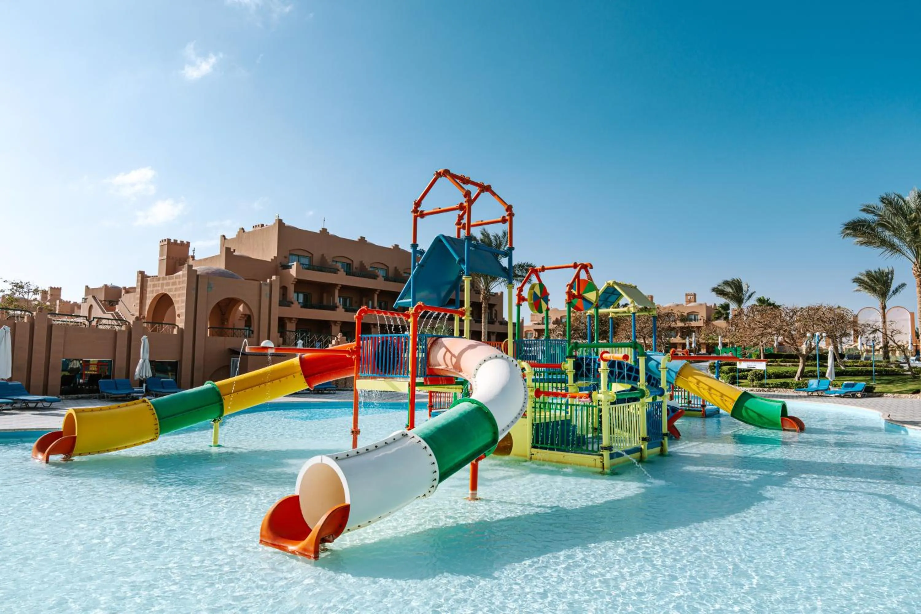 Aqua park in Sentido Akassia Beach
