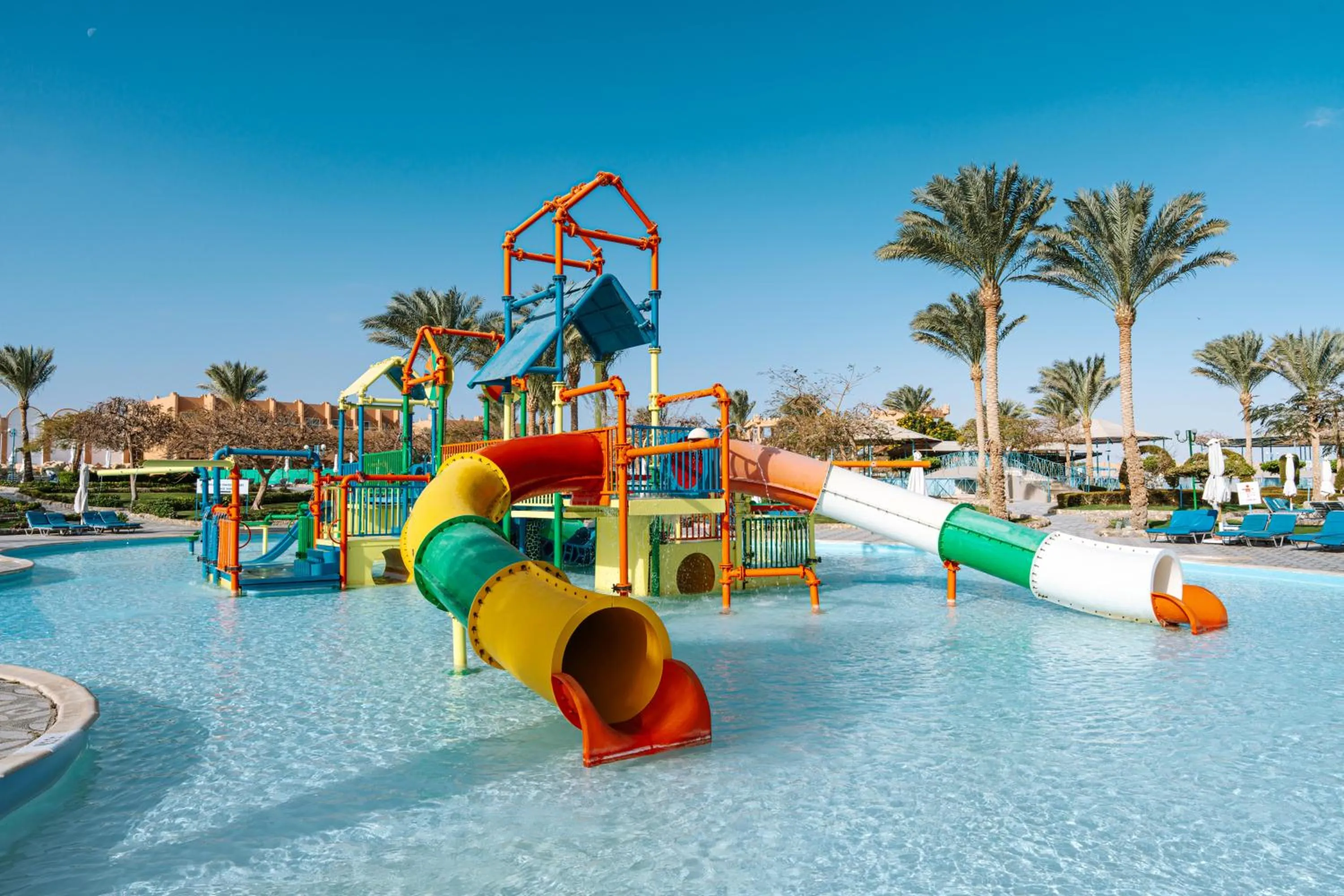 Aqua park in Sentido Akassia Beach