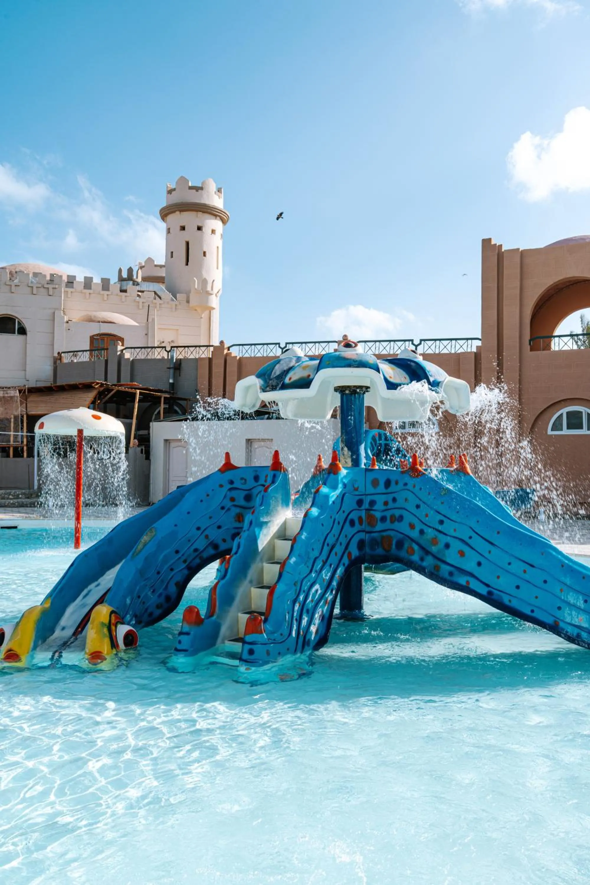Aqua park in Sentido Akassia Beach