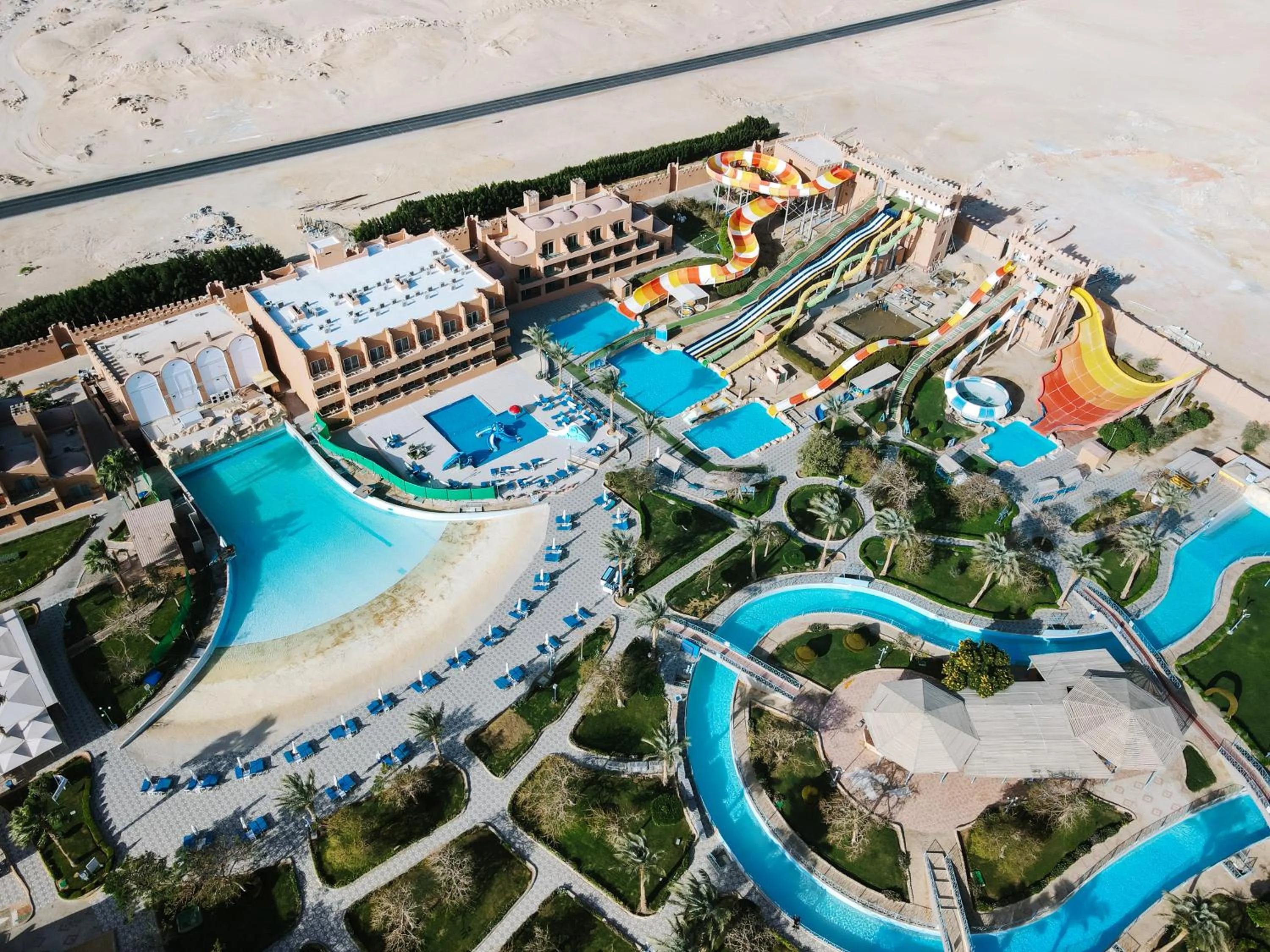 Aqua park in Sentido Akassia Beach