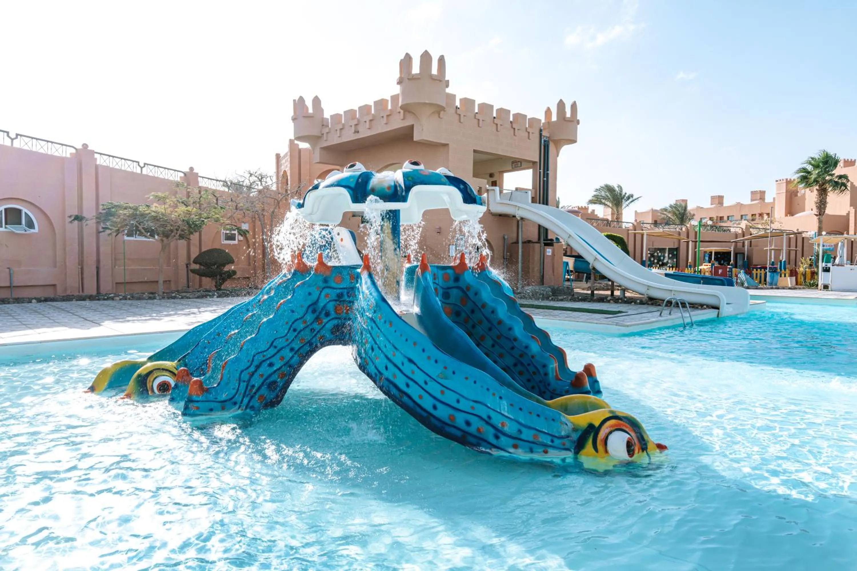 Aqua park in Sentido Akassia Beach