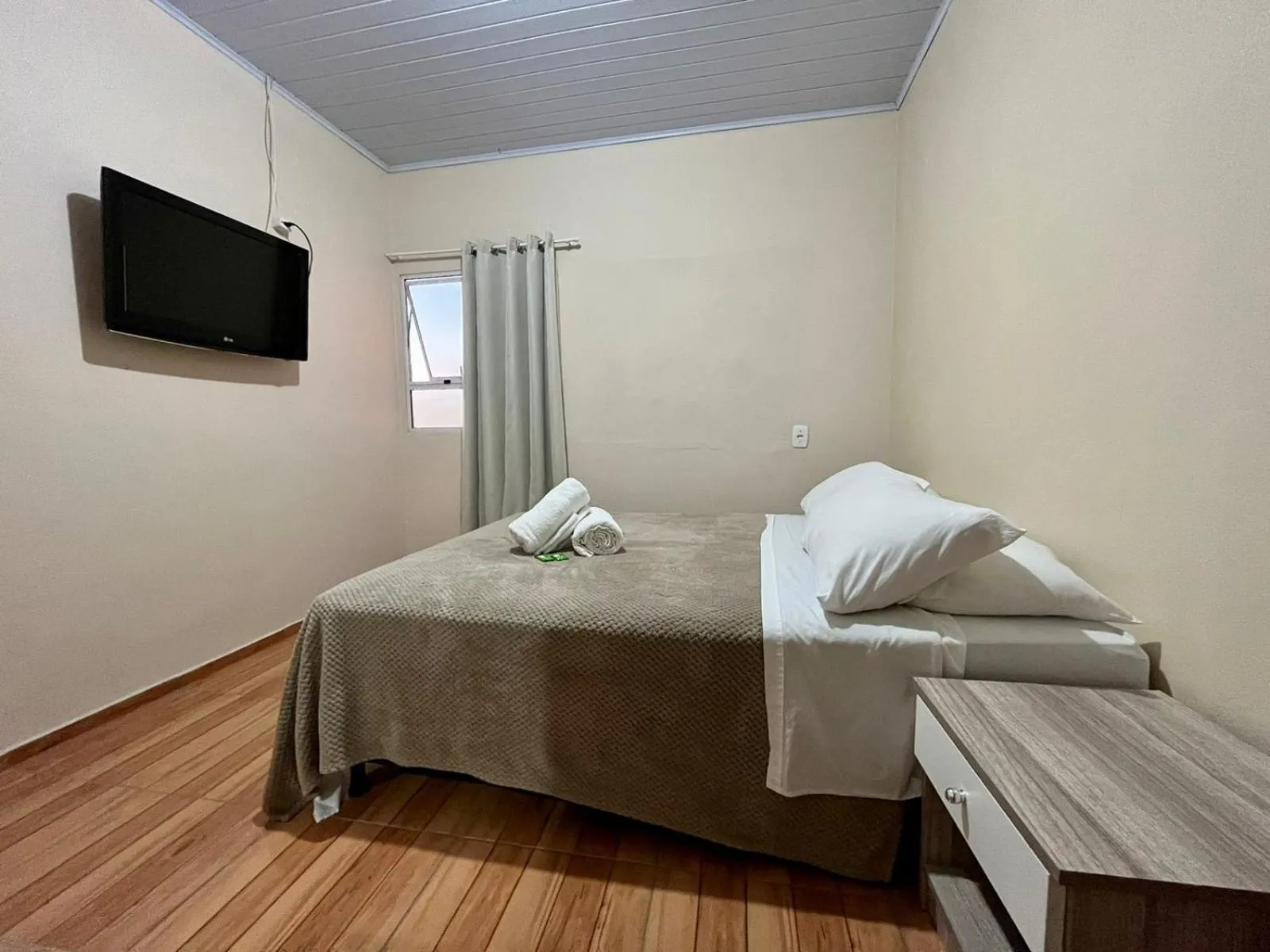 Bed in Pousada Barth