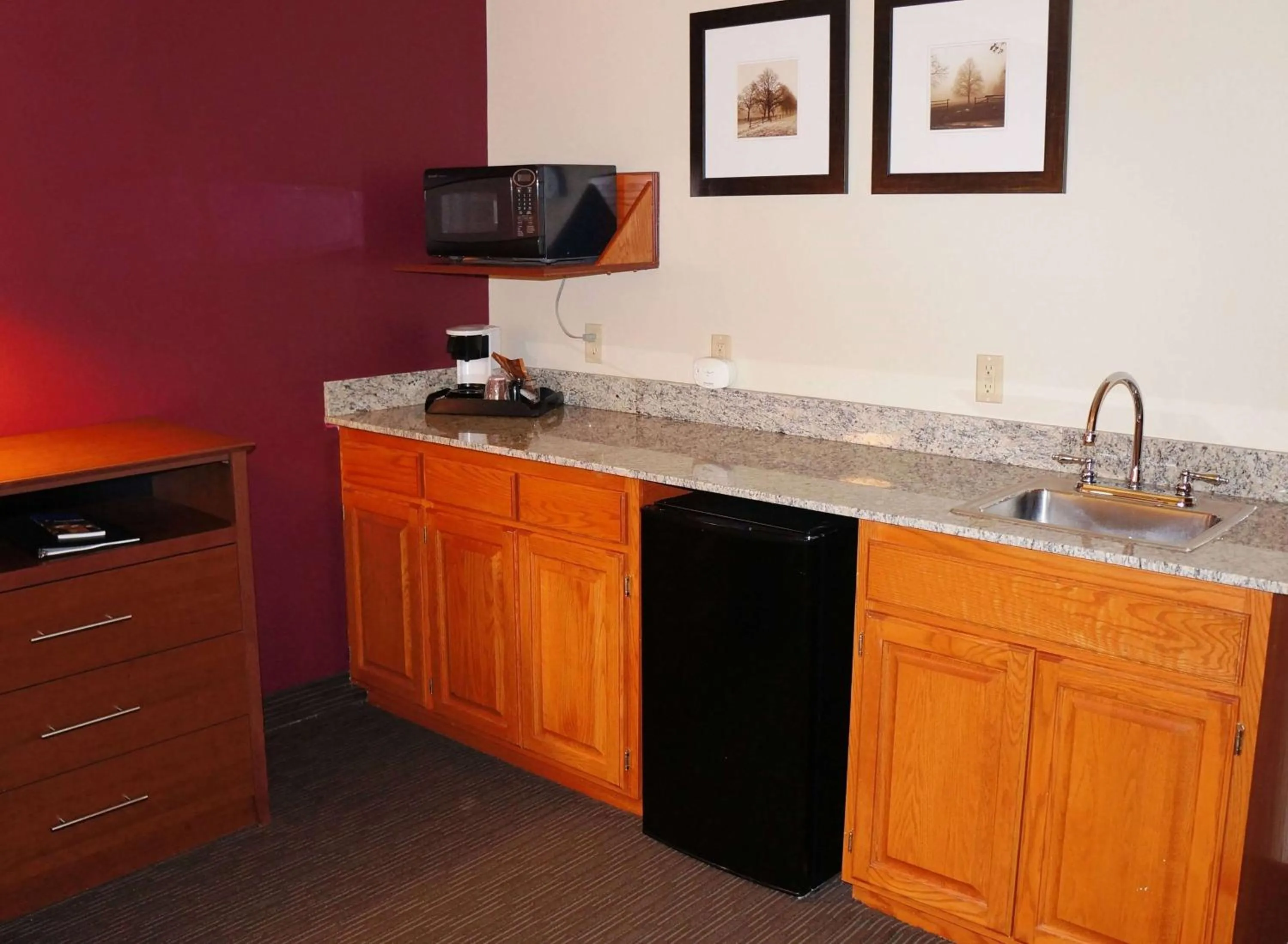 Bedroom in AmericInn by Wyndham Baldwin