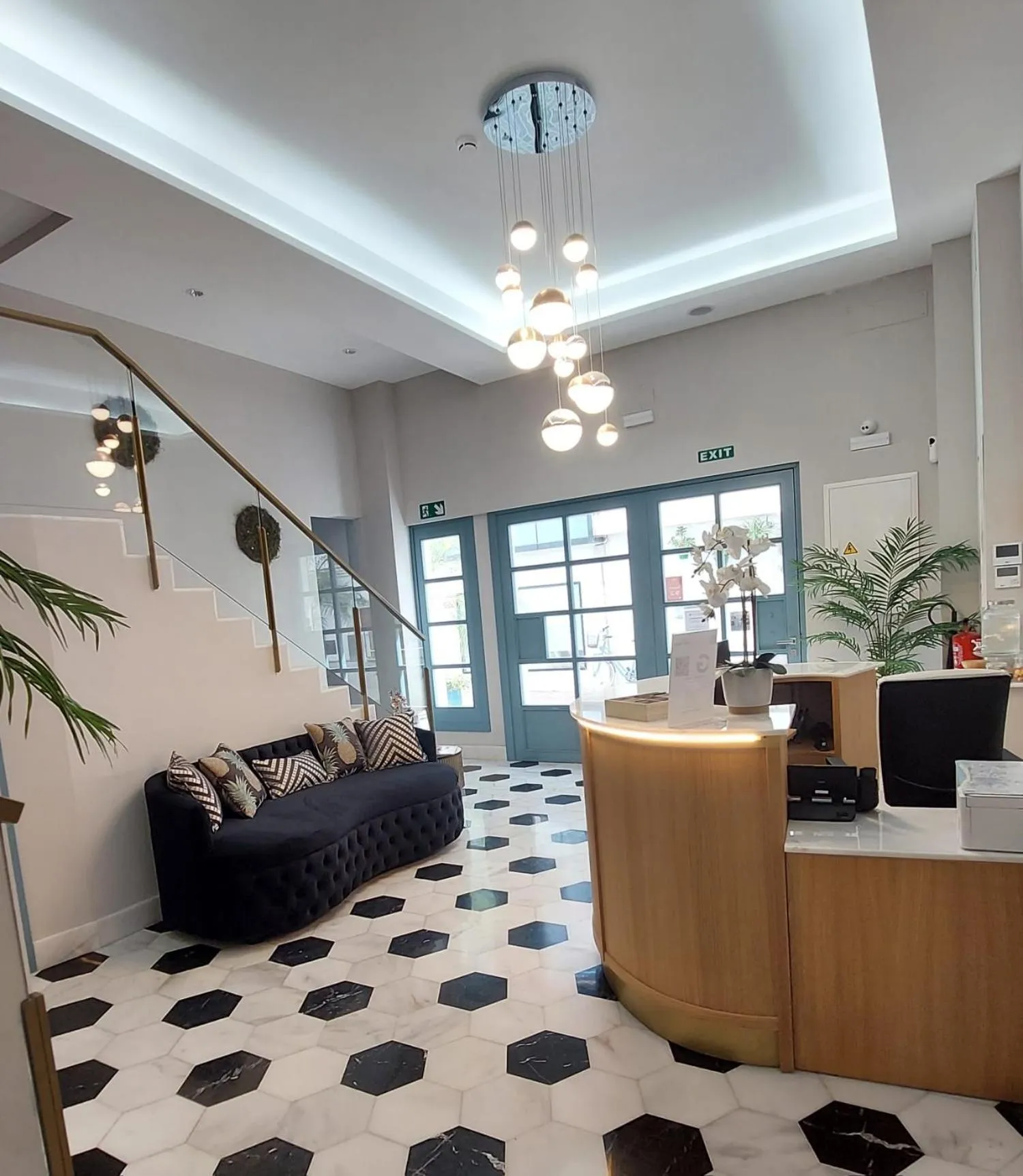 Lobby or reception in Hotel Boutique La Brisa del Mar