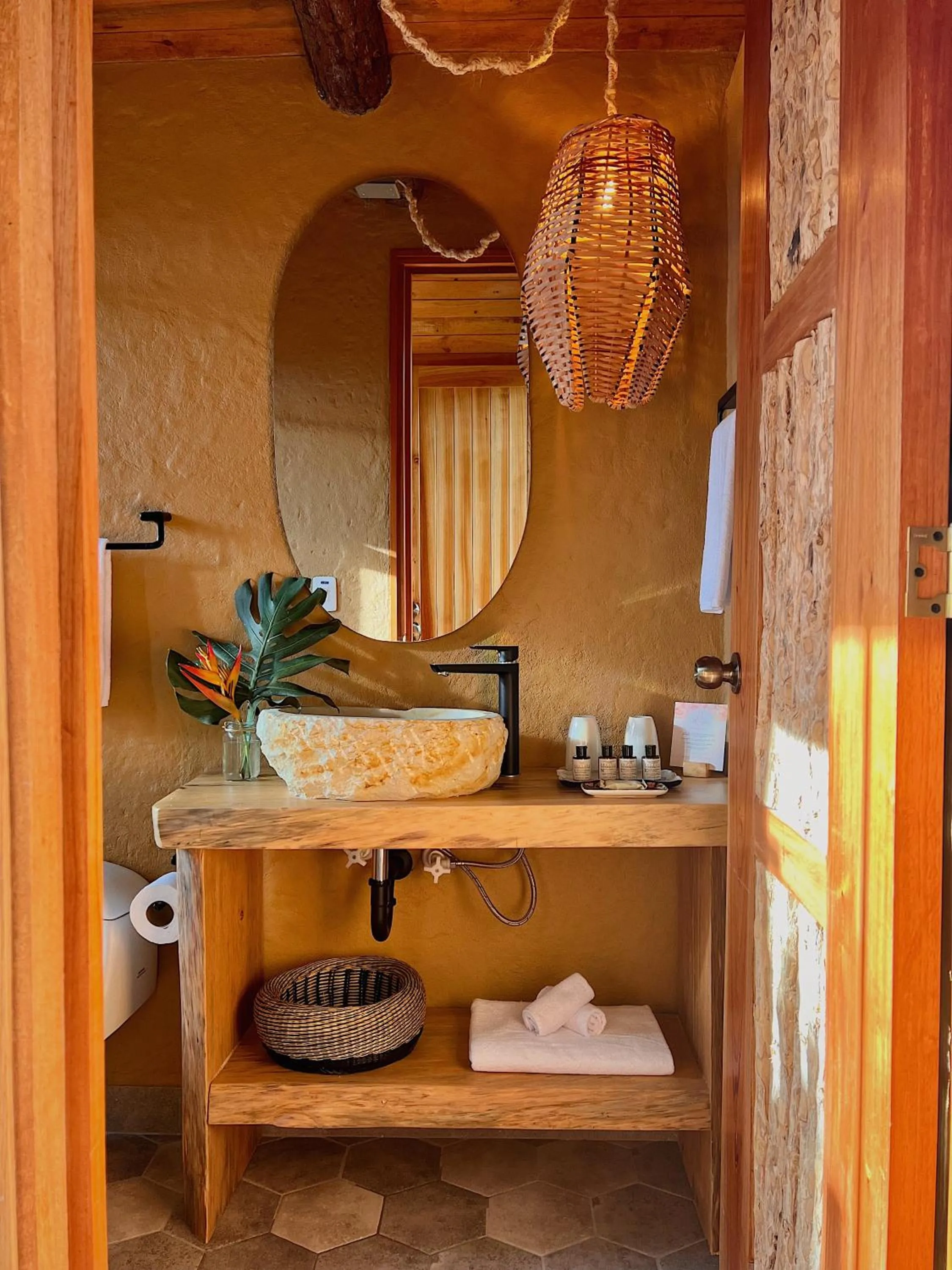Bathroom in La Perla Finca Hotel