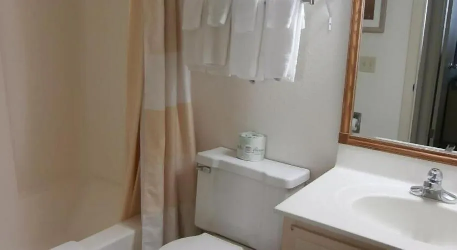 King Room with Roll-In Shower - Disability Access in Clinton Inn & Suites