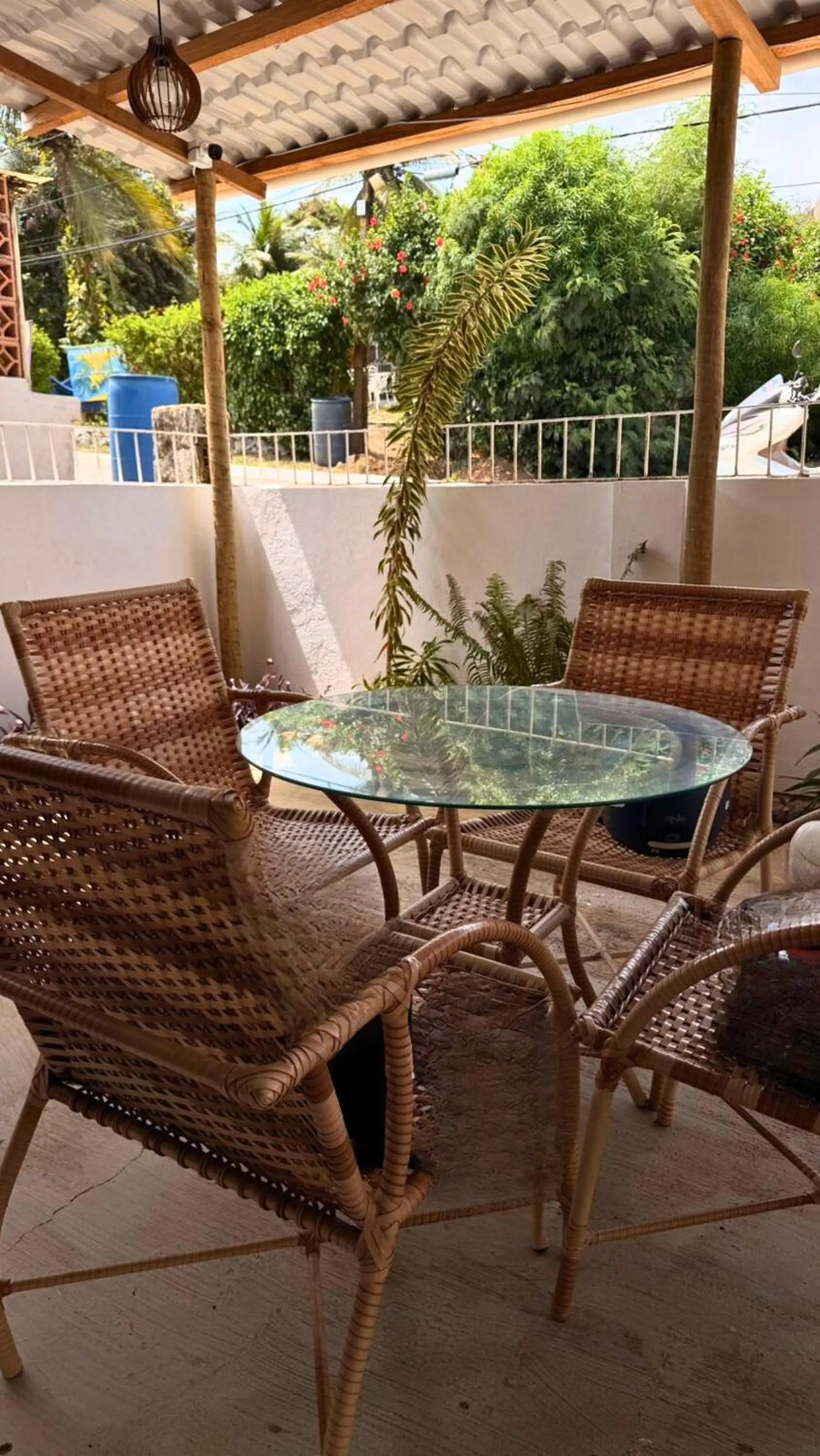 Balcony/Terrace in Pousada do Trinta