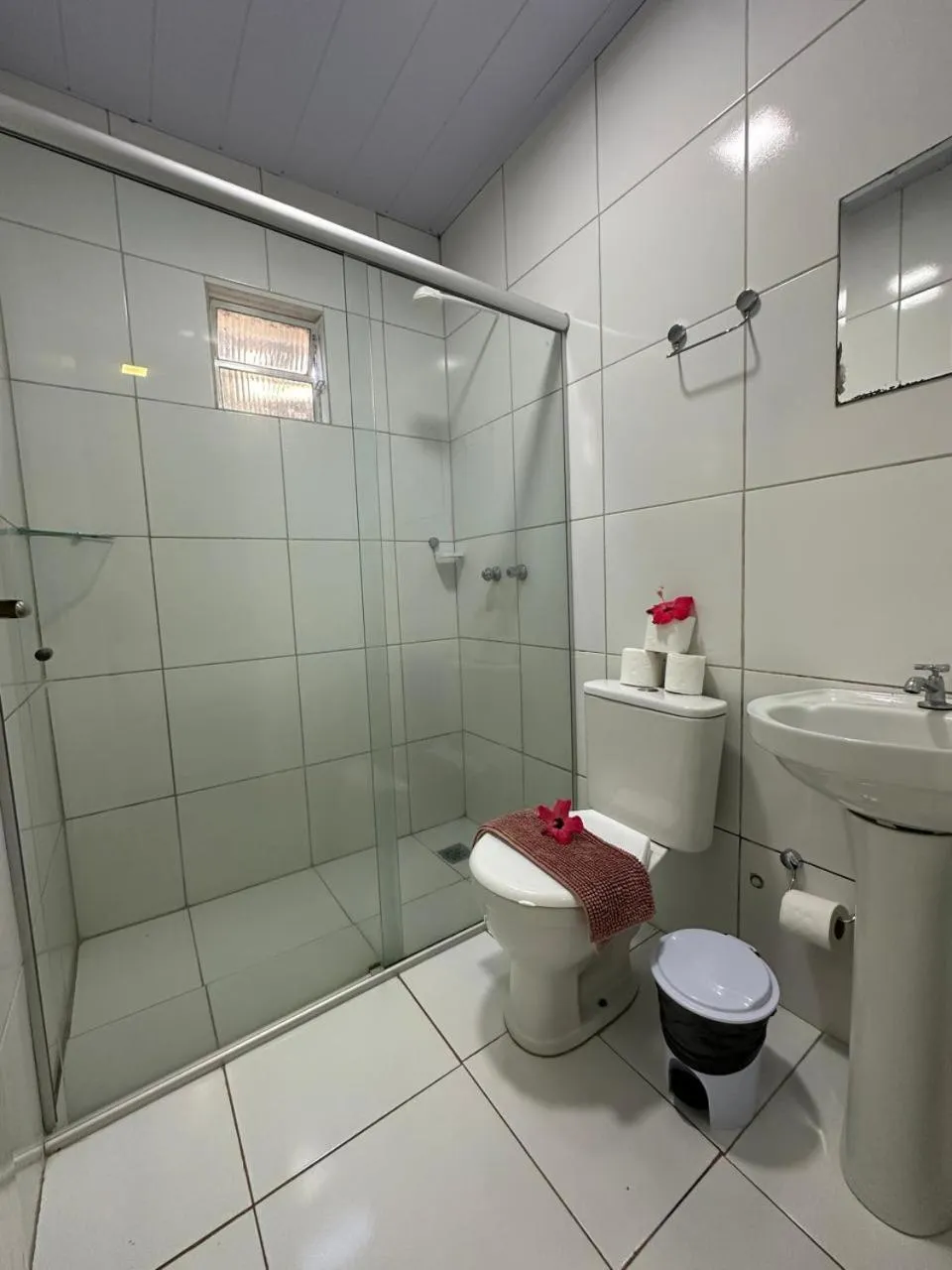 Bathroom in Pousada do Trinta