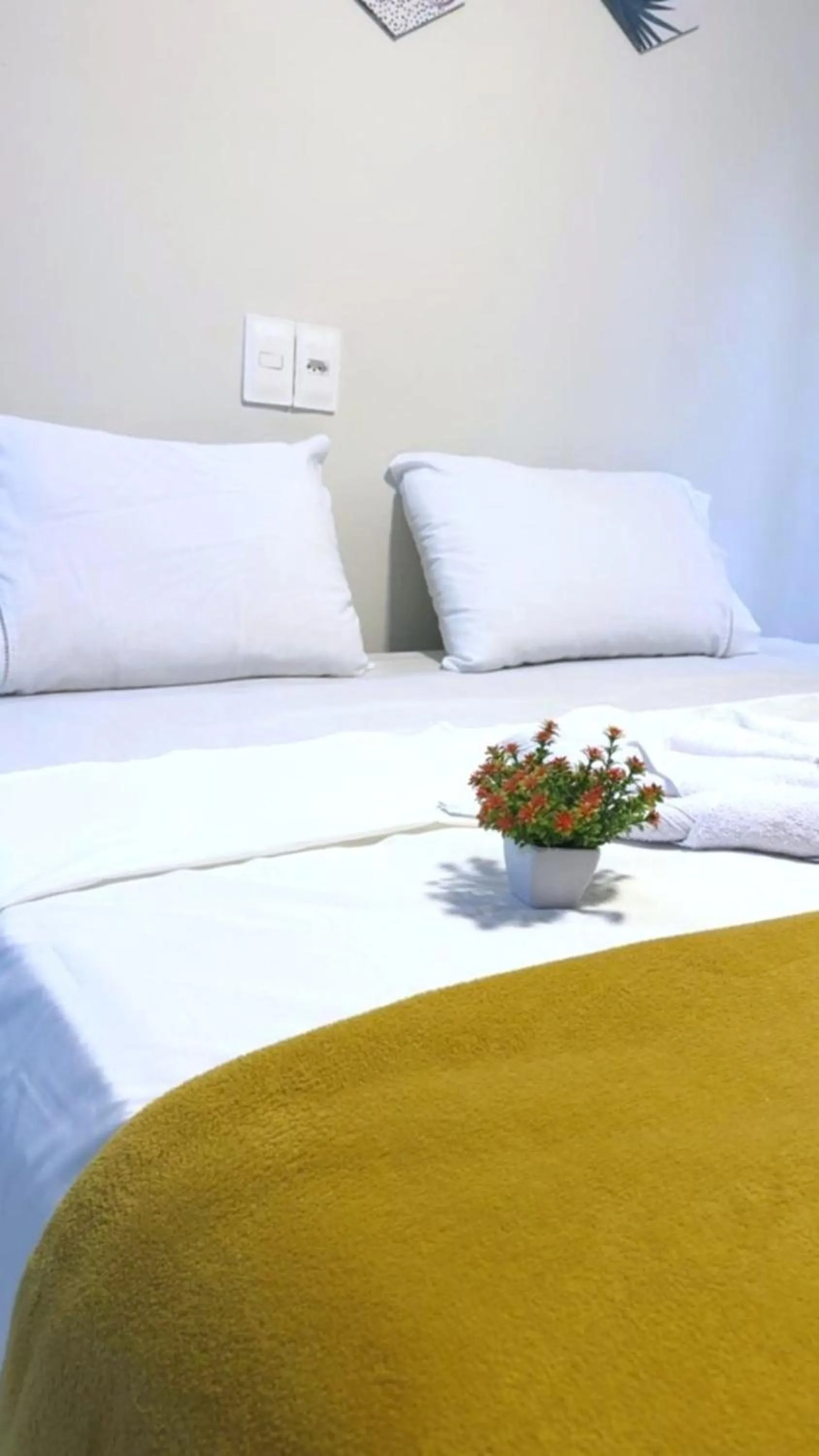 Bed in Pousada do Trinta