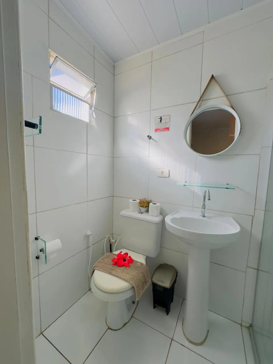 Bathroom in Pousada do Trinta