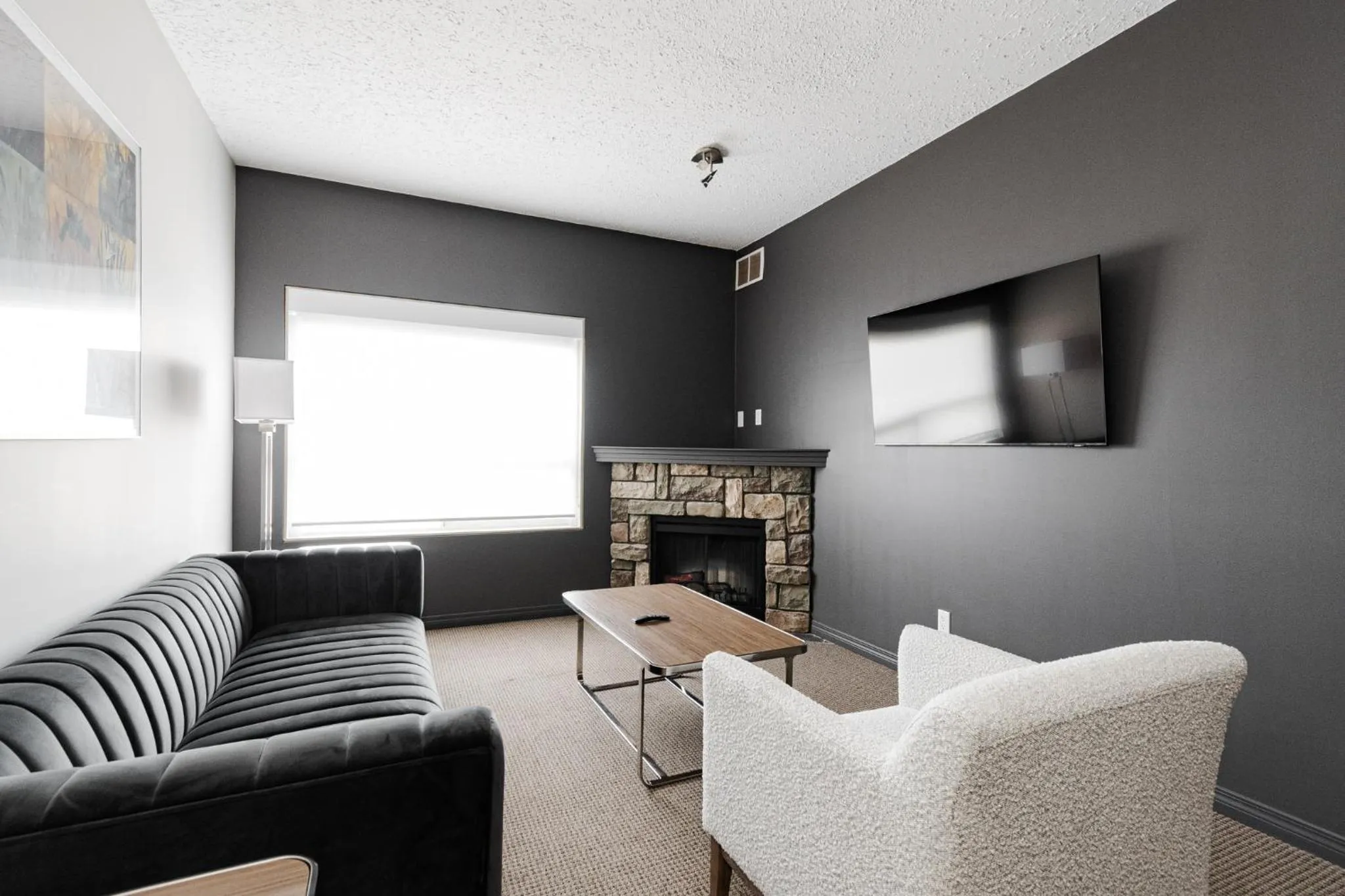 Living room in Premier Residence - Fort McMurray