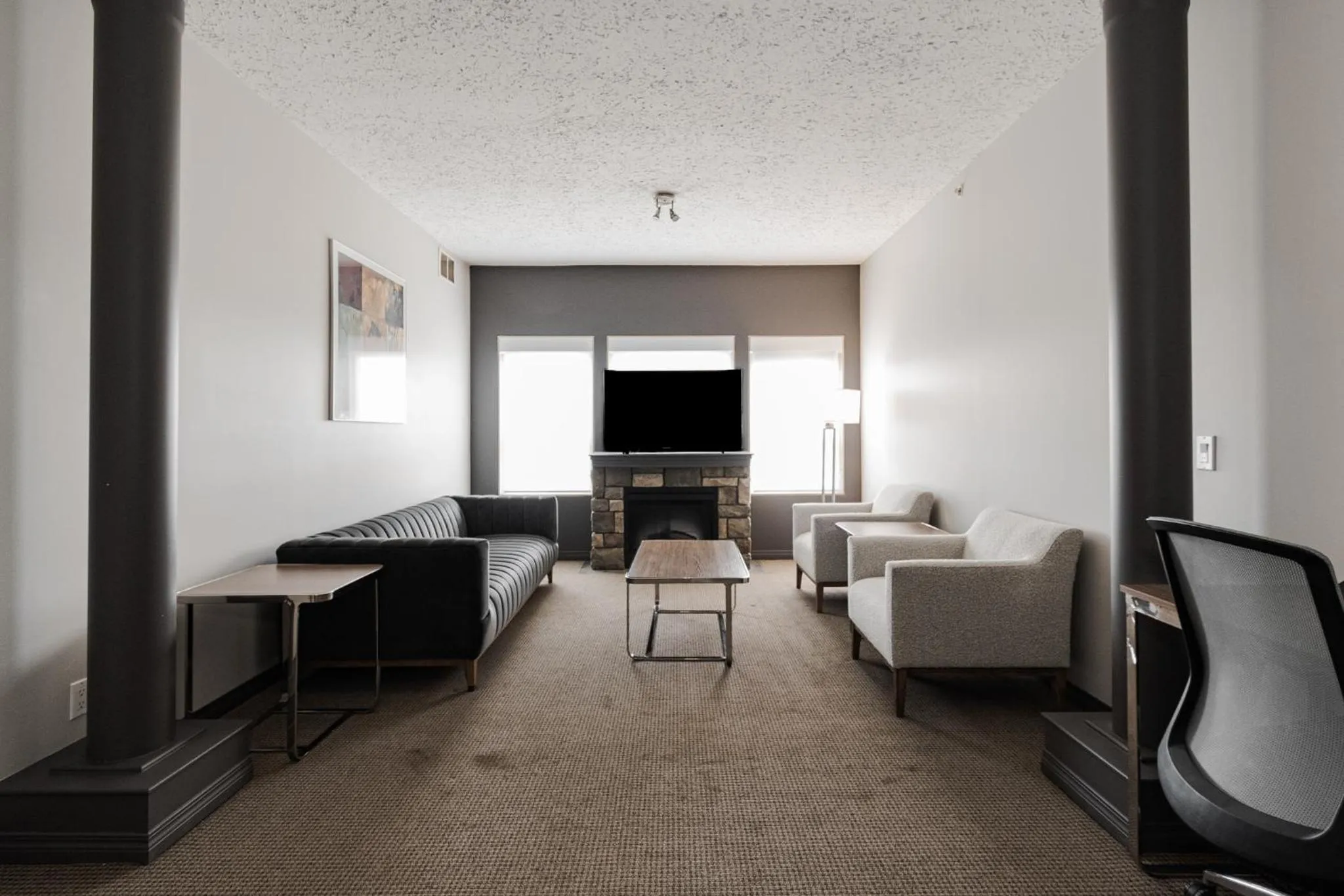 Living room in Premier Residence - Fort McMurray