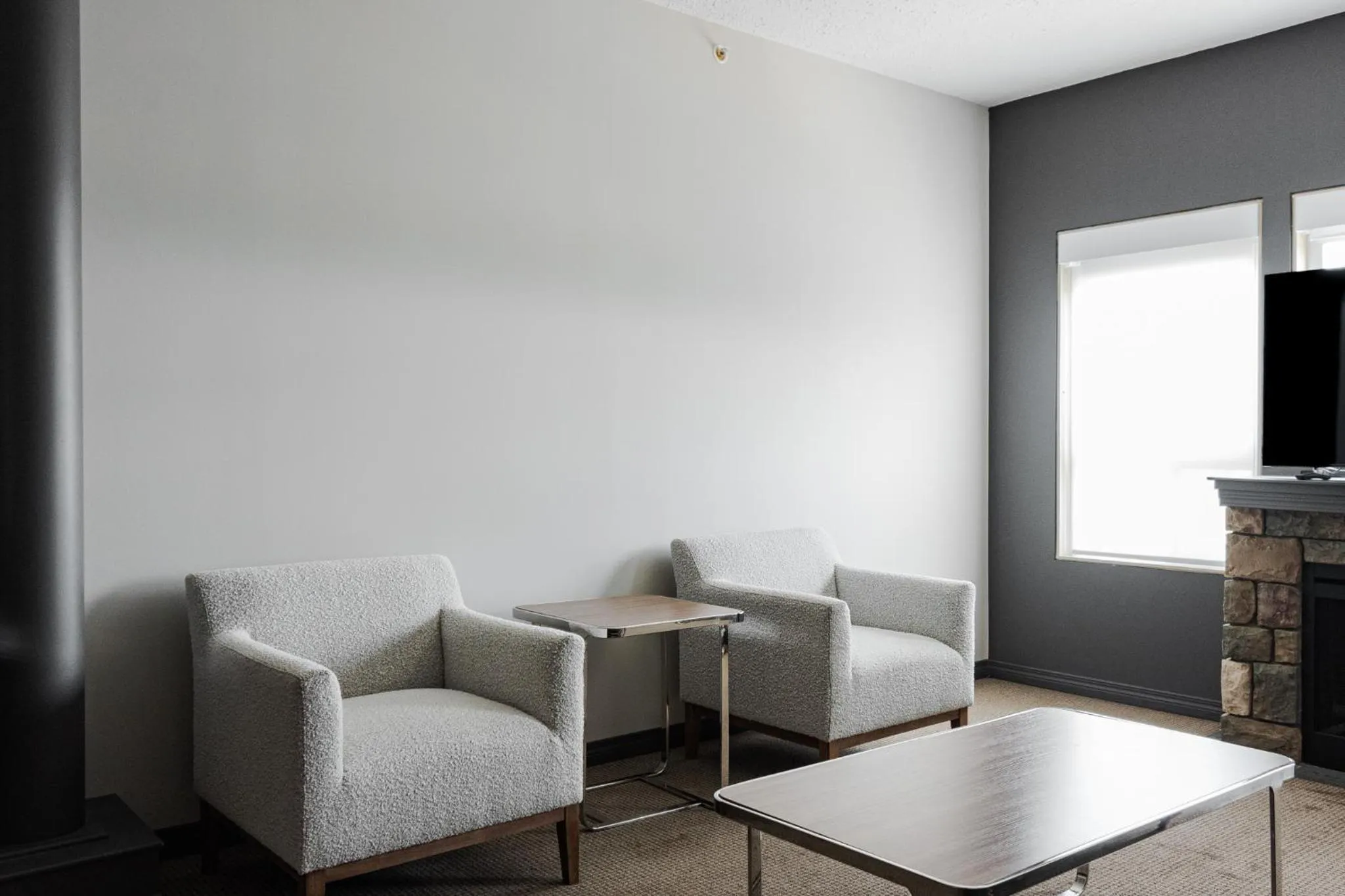 Living room in Premier Residence - Fort McMurray