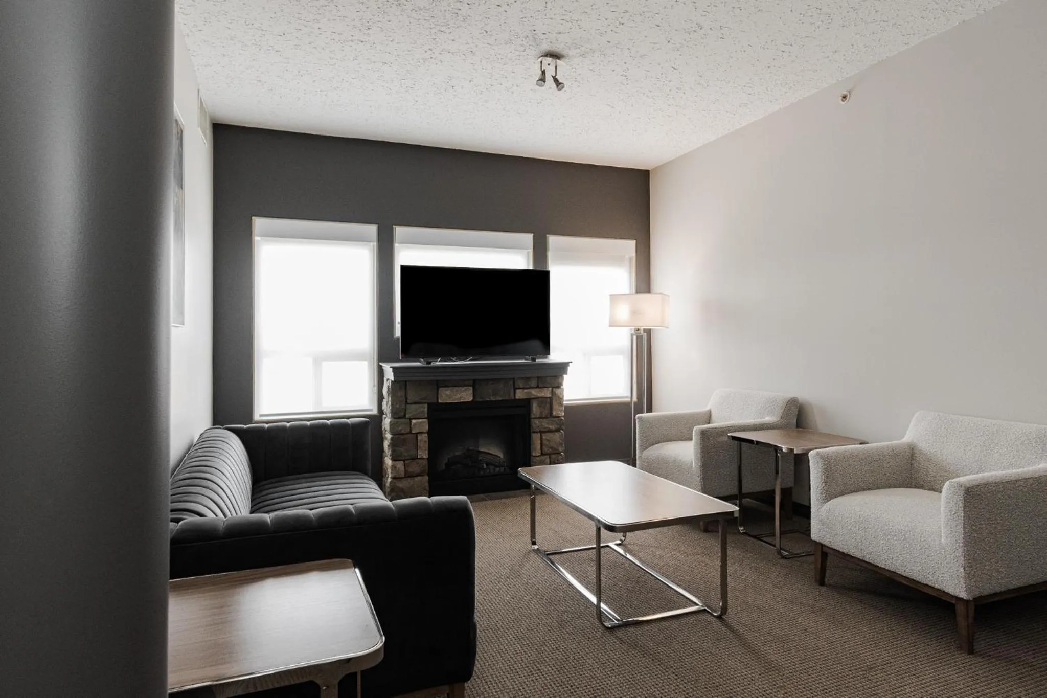 Living room in Premier Residence - Fort McMurray