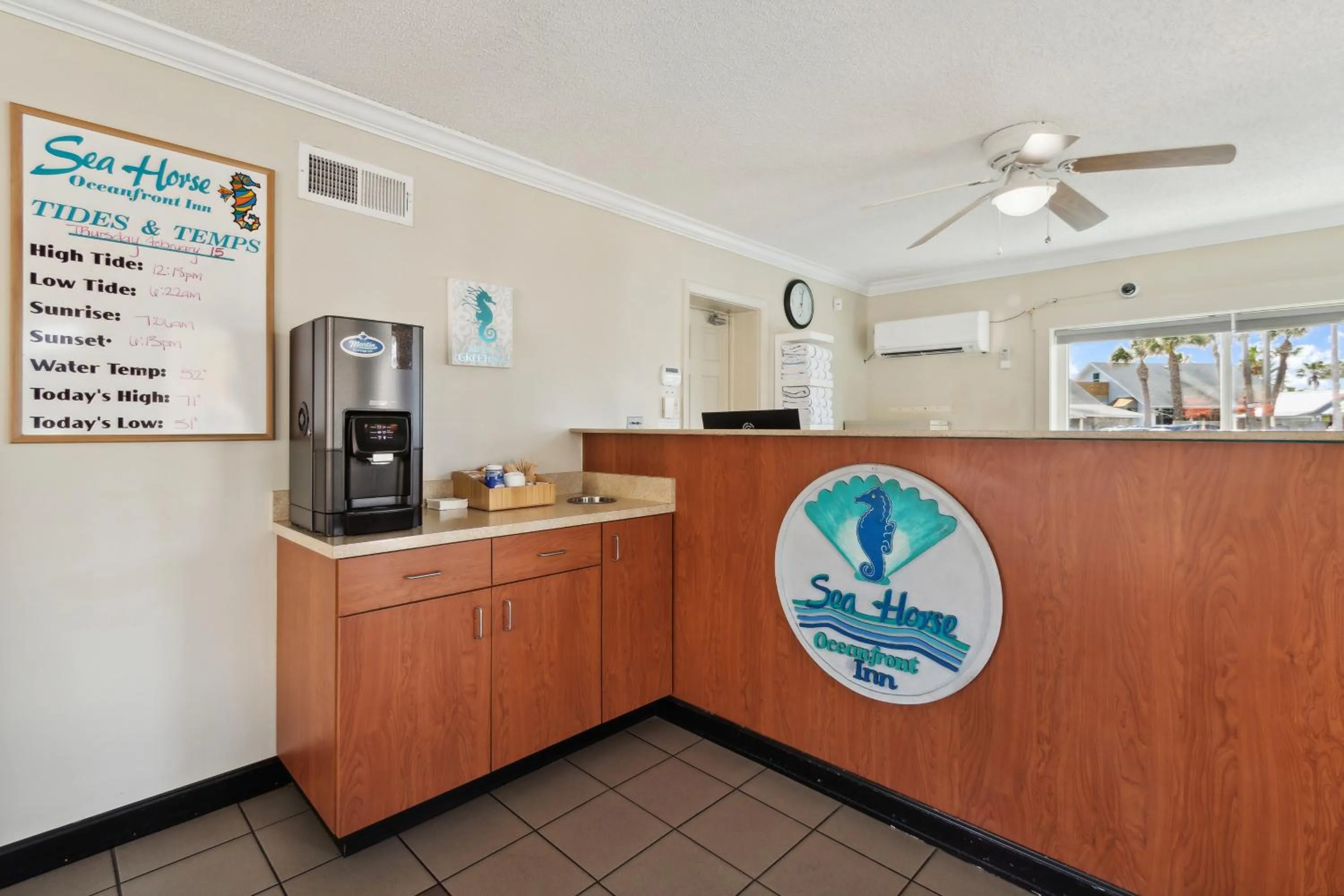 Property logo or sign in Seahorse Oceanfront Inn