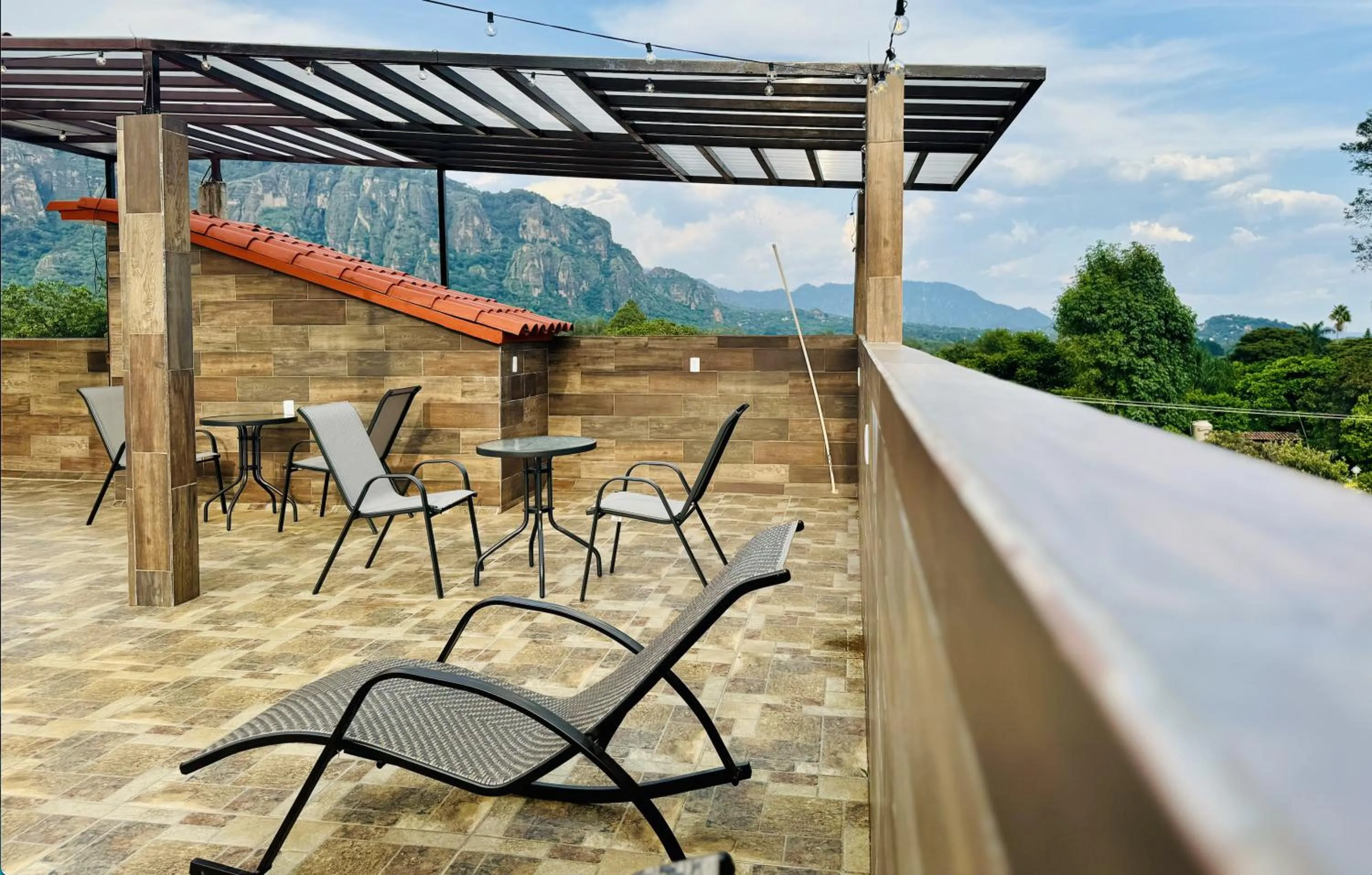 Property building in Posada Temazcal Santo Domingo