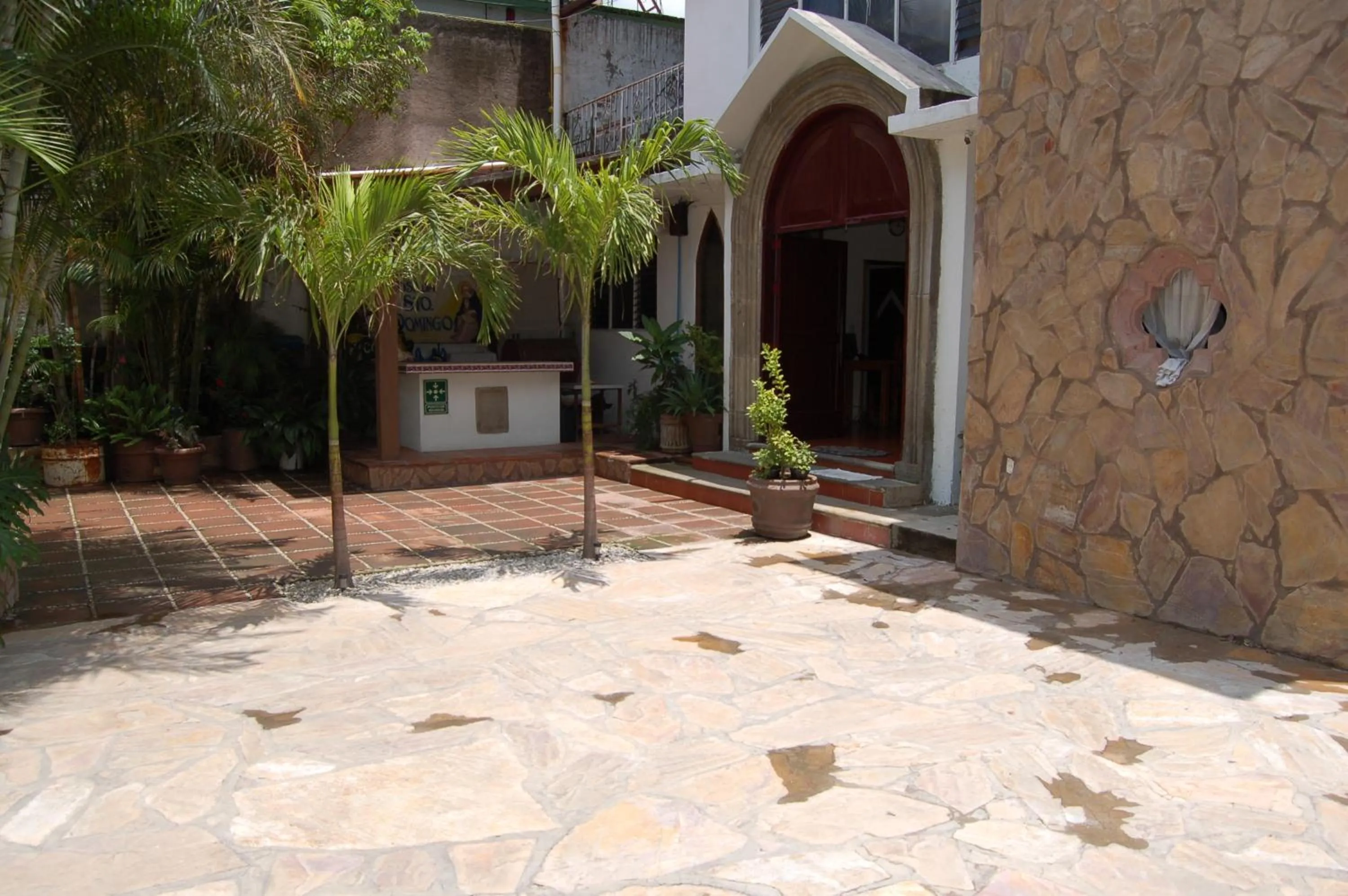 Property building in Posada Temazcal Santo Domingo