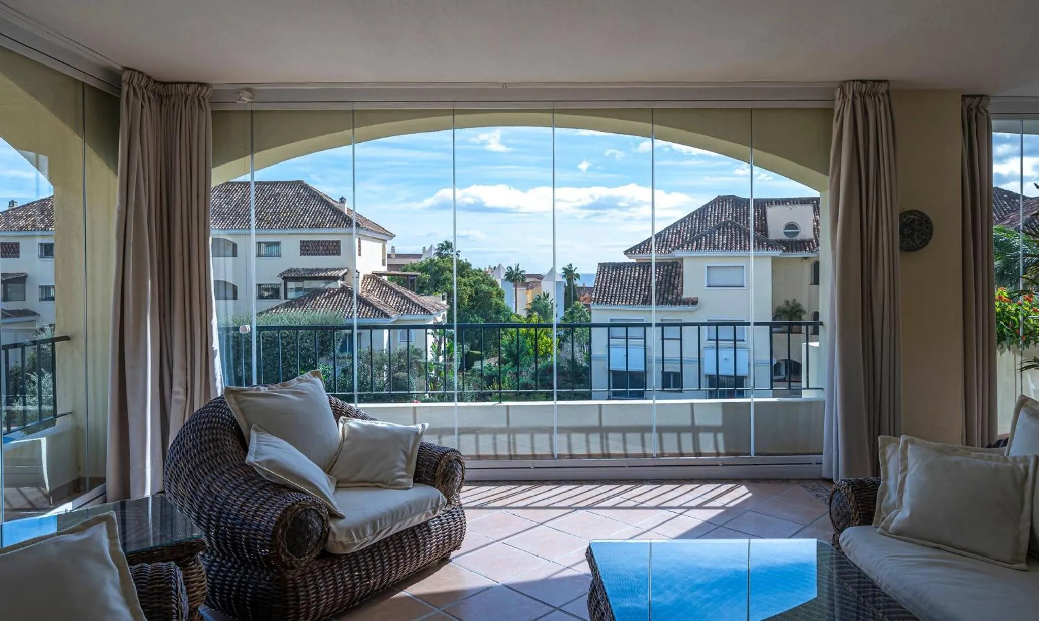 Balcony/Terrace in Awesome 3 Br Apart. w/ 4 Terraces, Pool & Parking