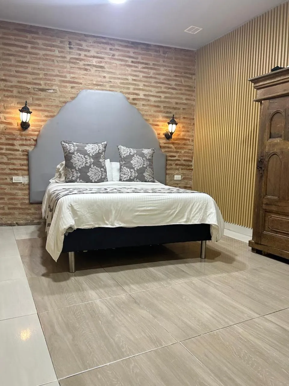 Bed in Hotel Galeria la Trinidad