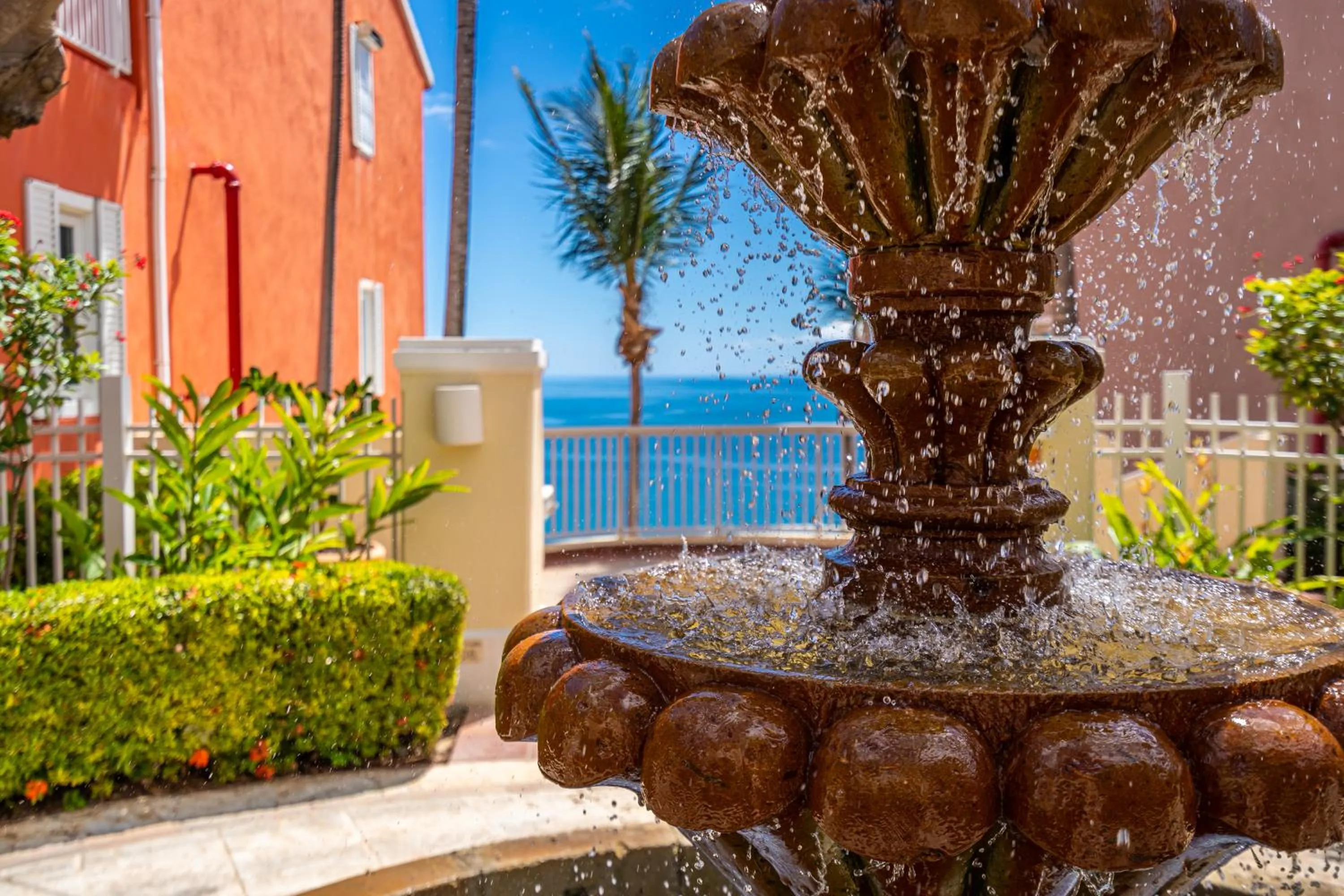 Garden view in Las Casitas Village at El Conquistador