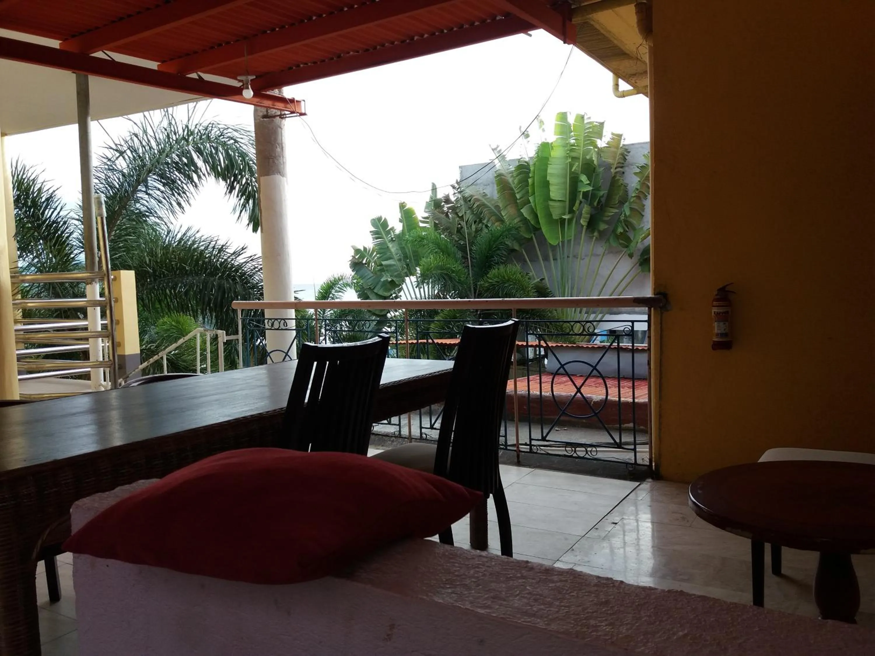 Patio in Sascha's Resort Oslob