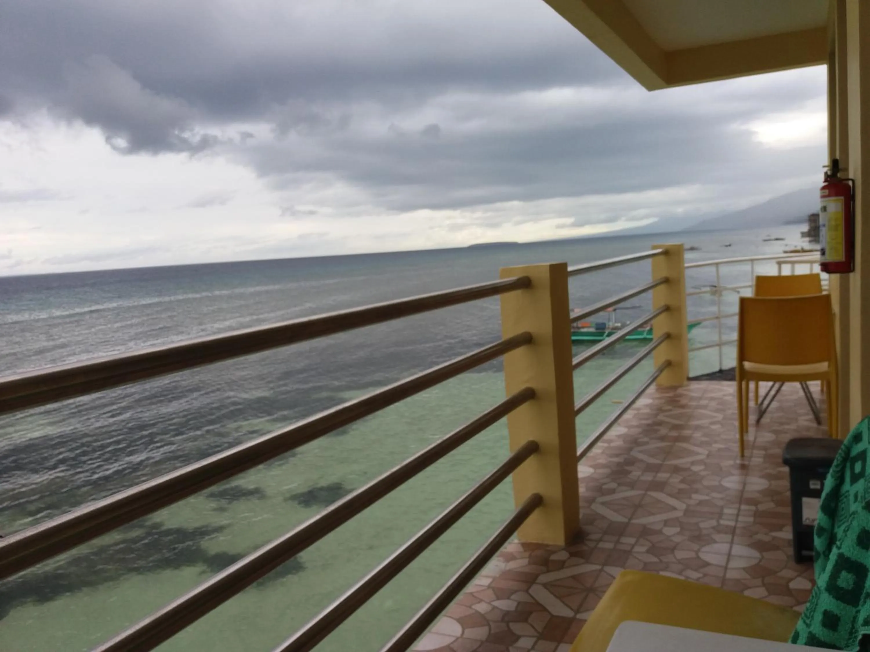 Balcony/Terrace in Sascha's Resort Oslob