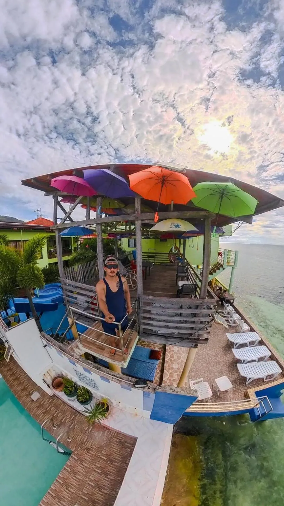 sunbed in Sascha's Resort Oslob