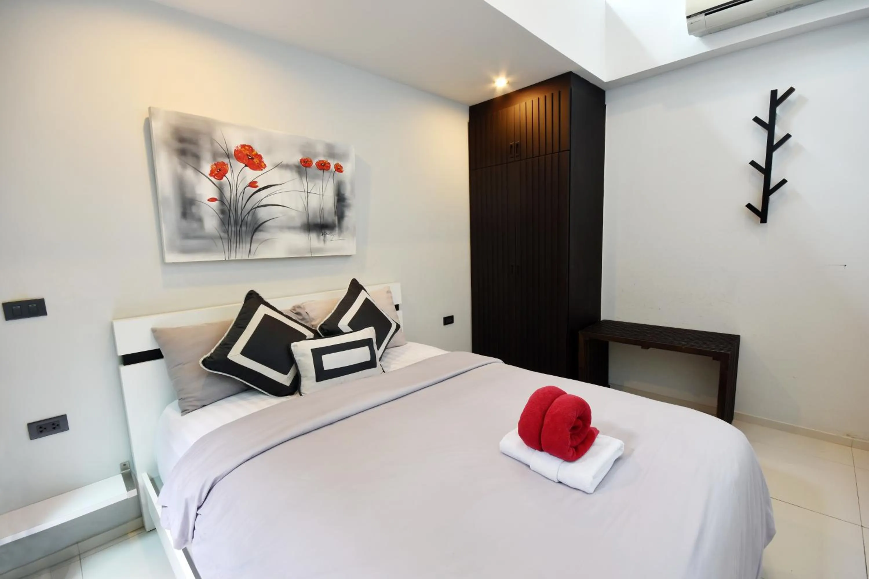 Bed in Villa Labaron