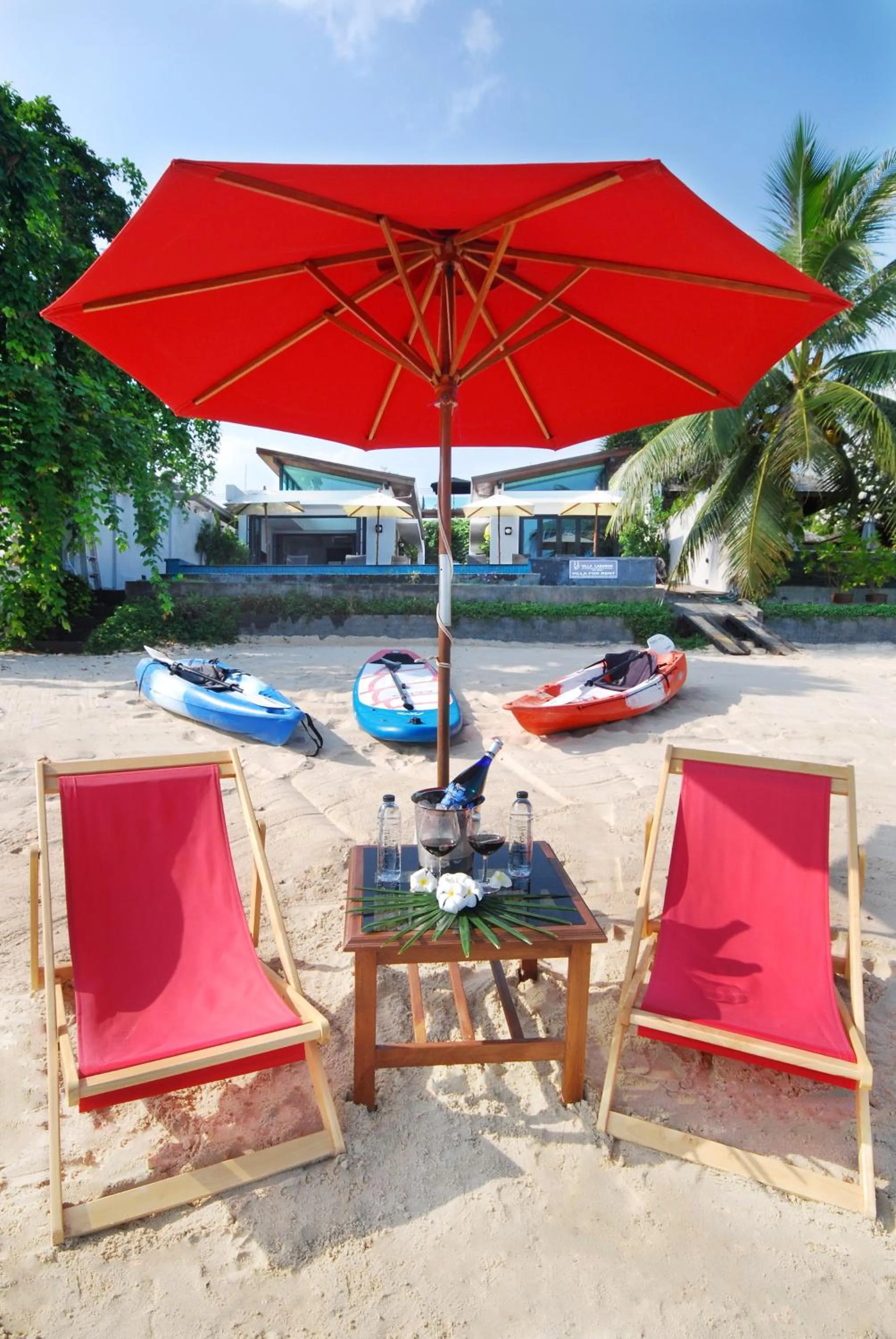 Beach in Villa Labaron