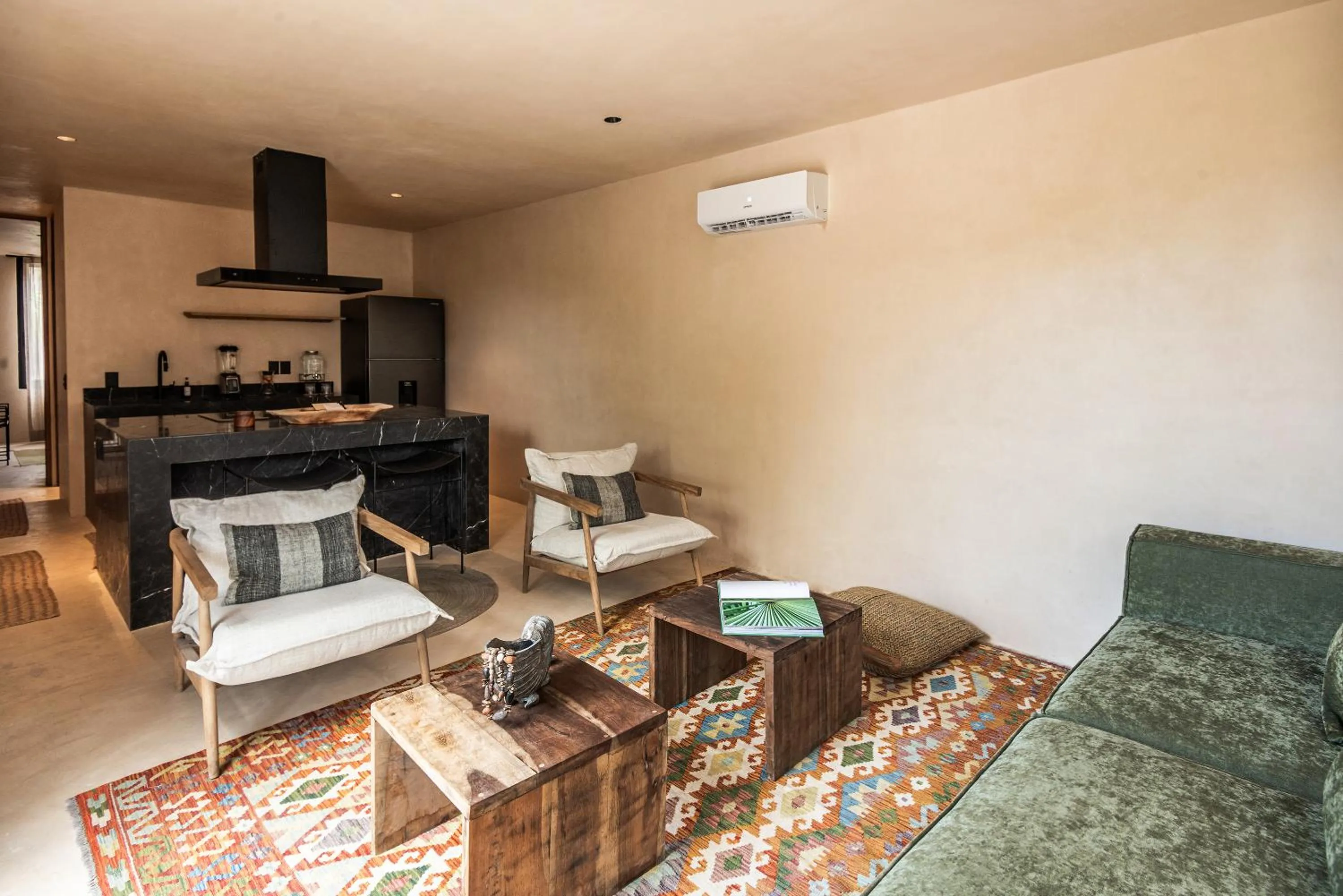 Living room in Xela Tulum, a Member of Design Hotels