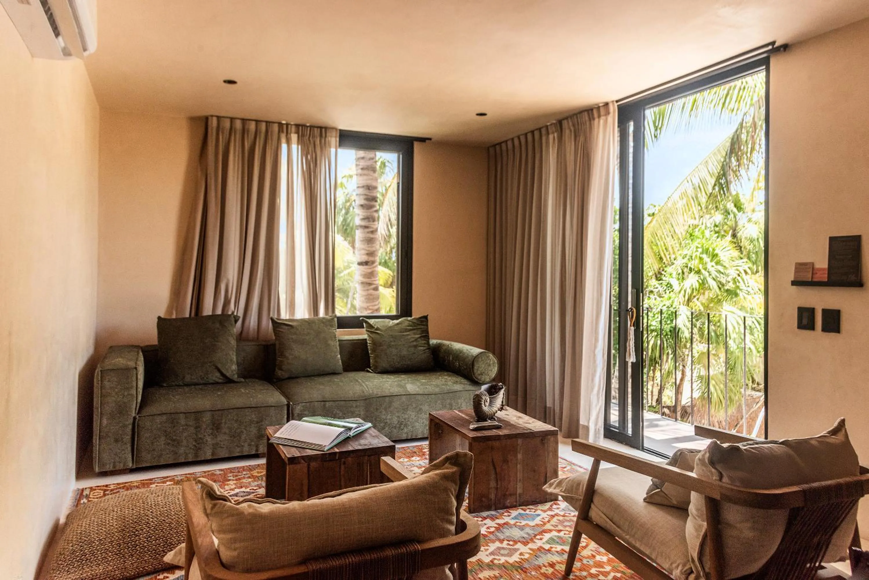 Living room in Xela Tulum, a Member of Design Hotels