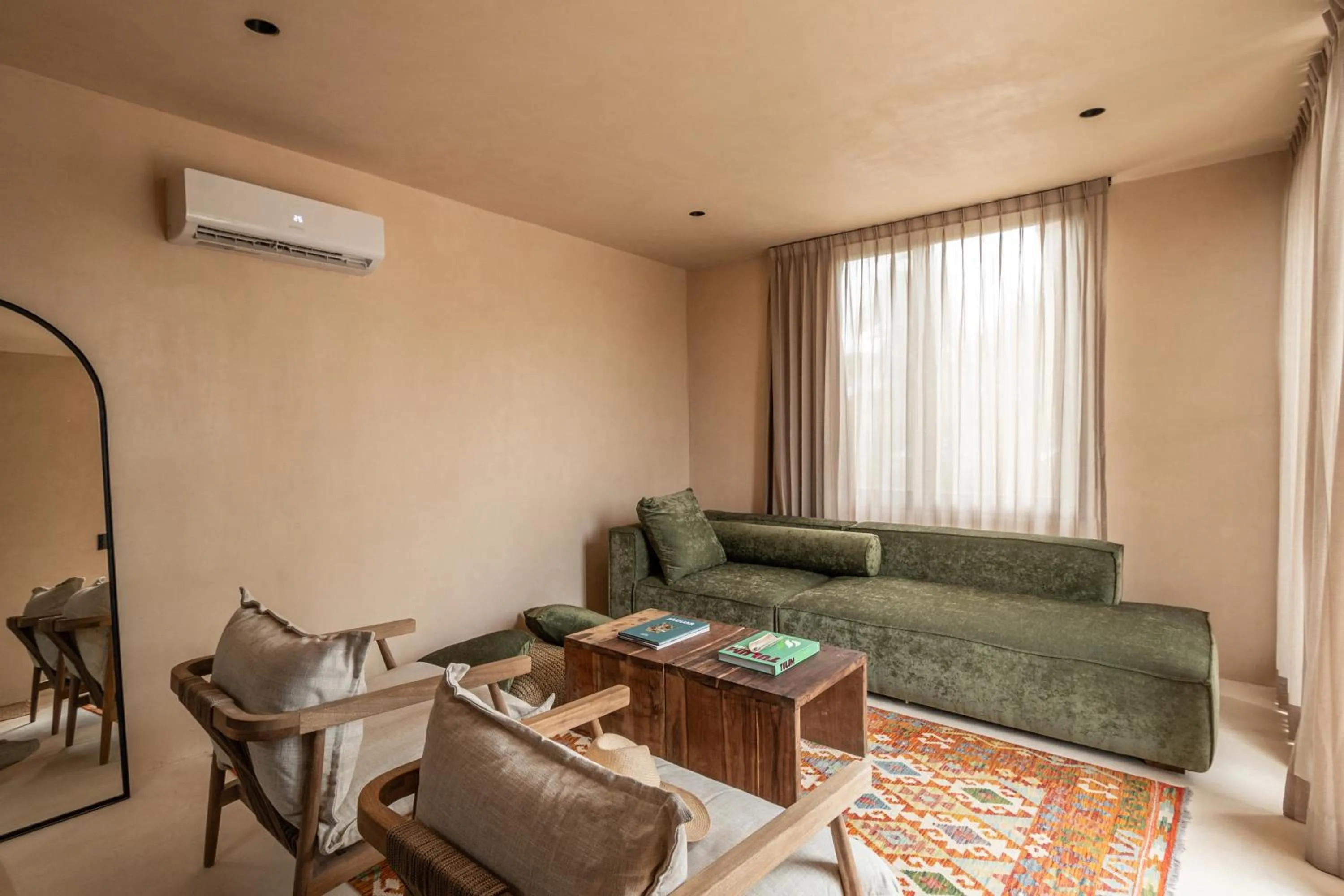 Living room in Xela Tulum, a Member of Design Hotels