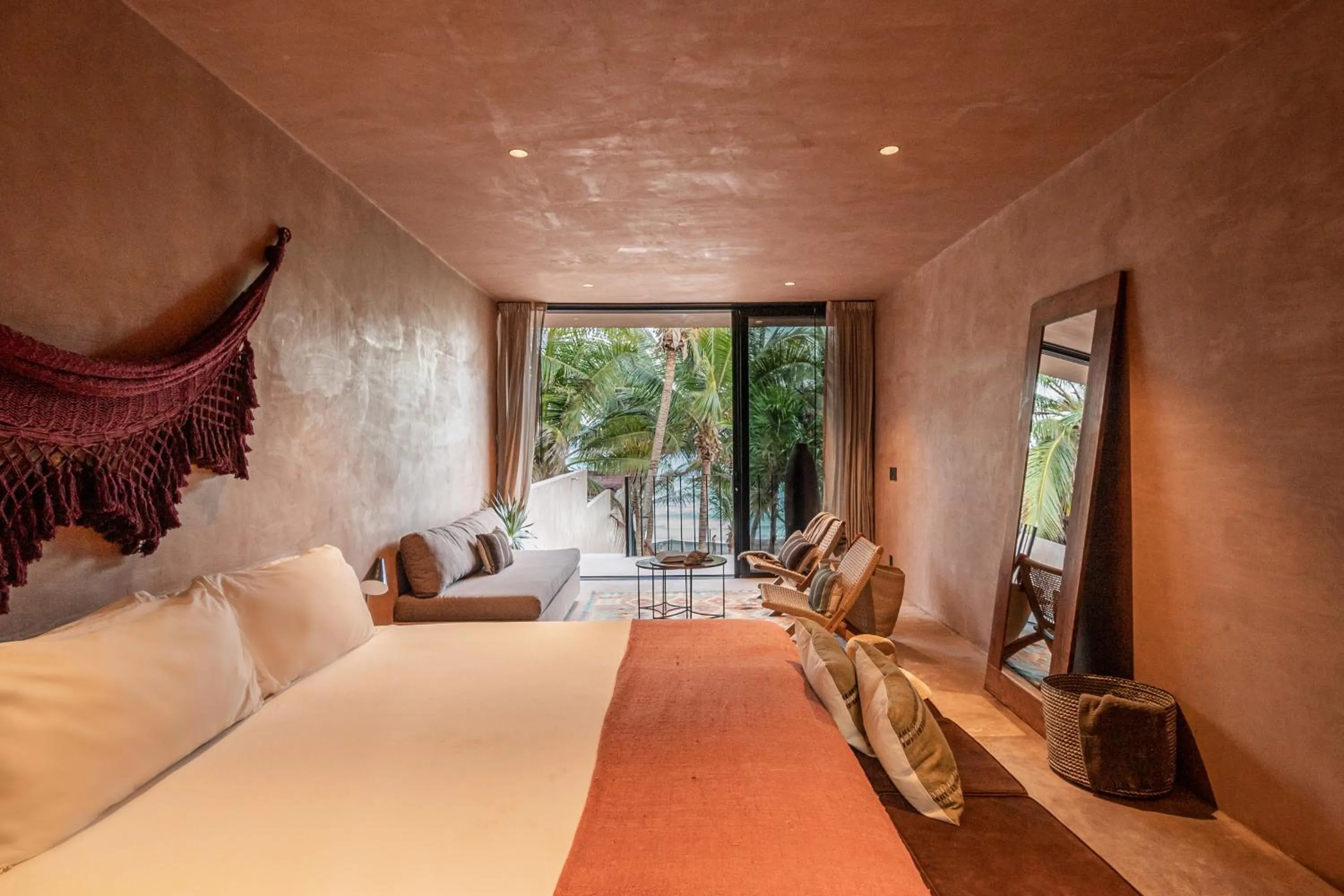 View (from property/room), Bed in Xela Tulum, a Member of Design Hotels