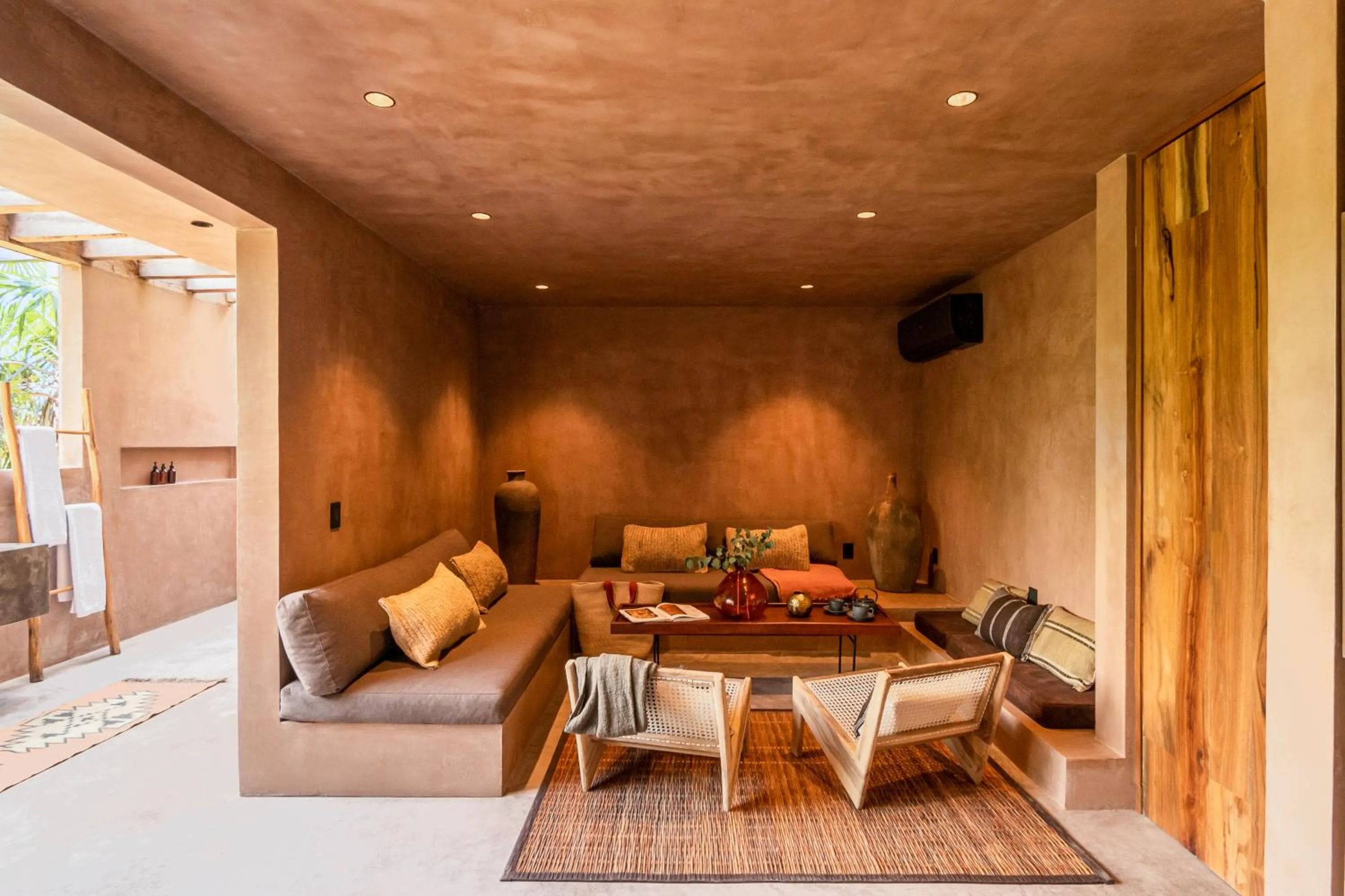 Living room in Xela Tulum, a Member of Design Hotels