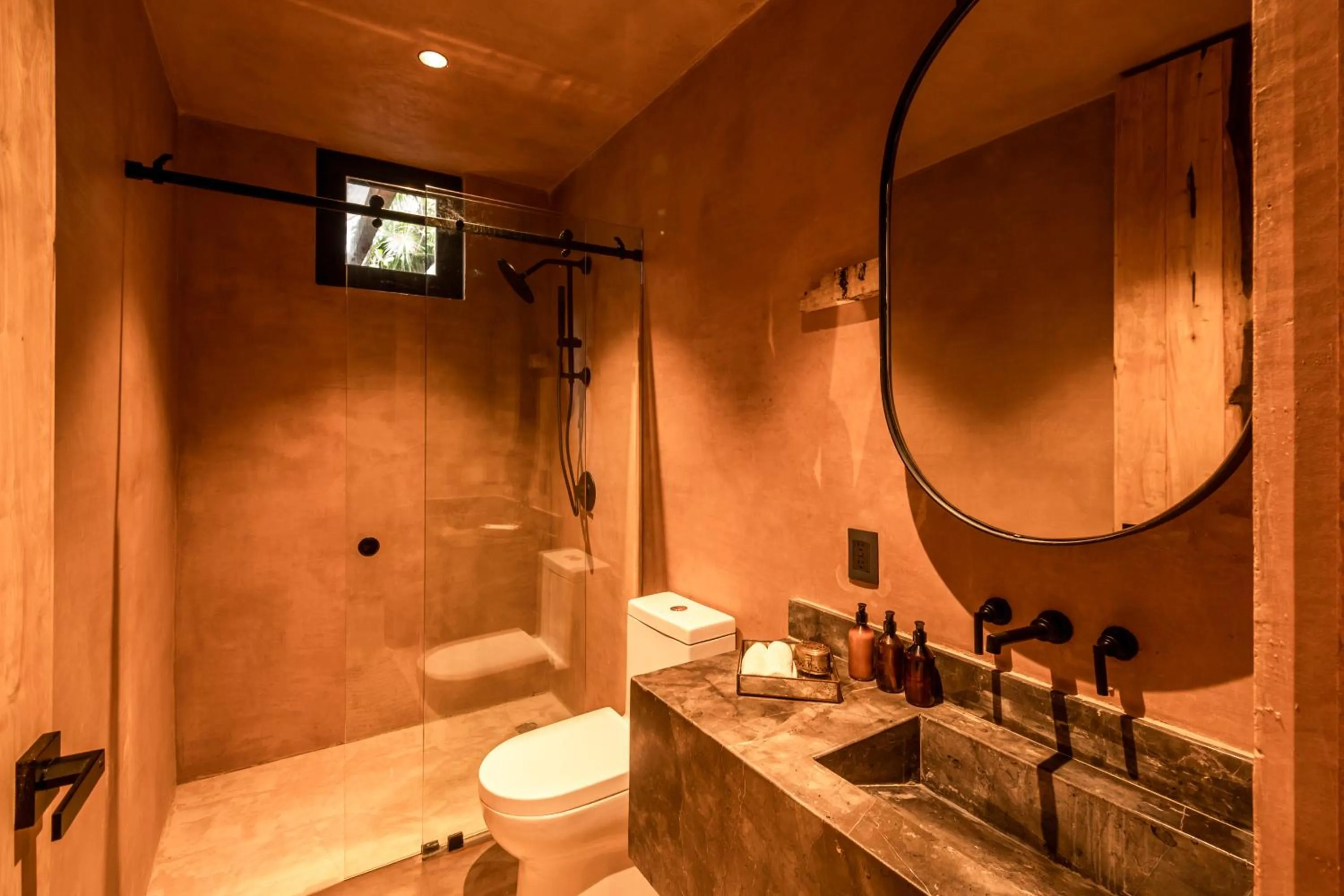 Shower in Xela Tulum, a Member of Design Hotels