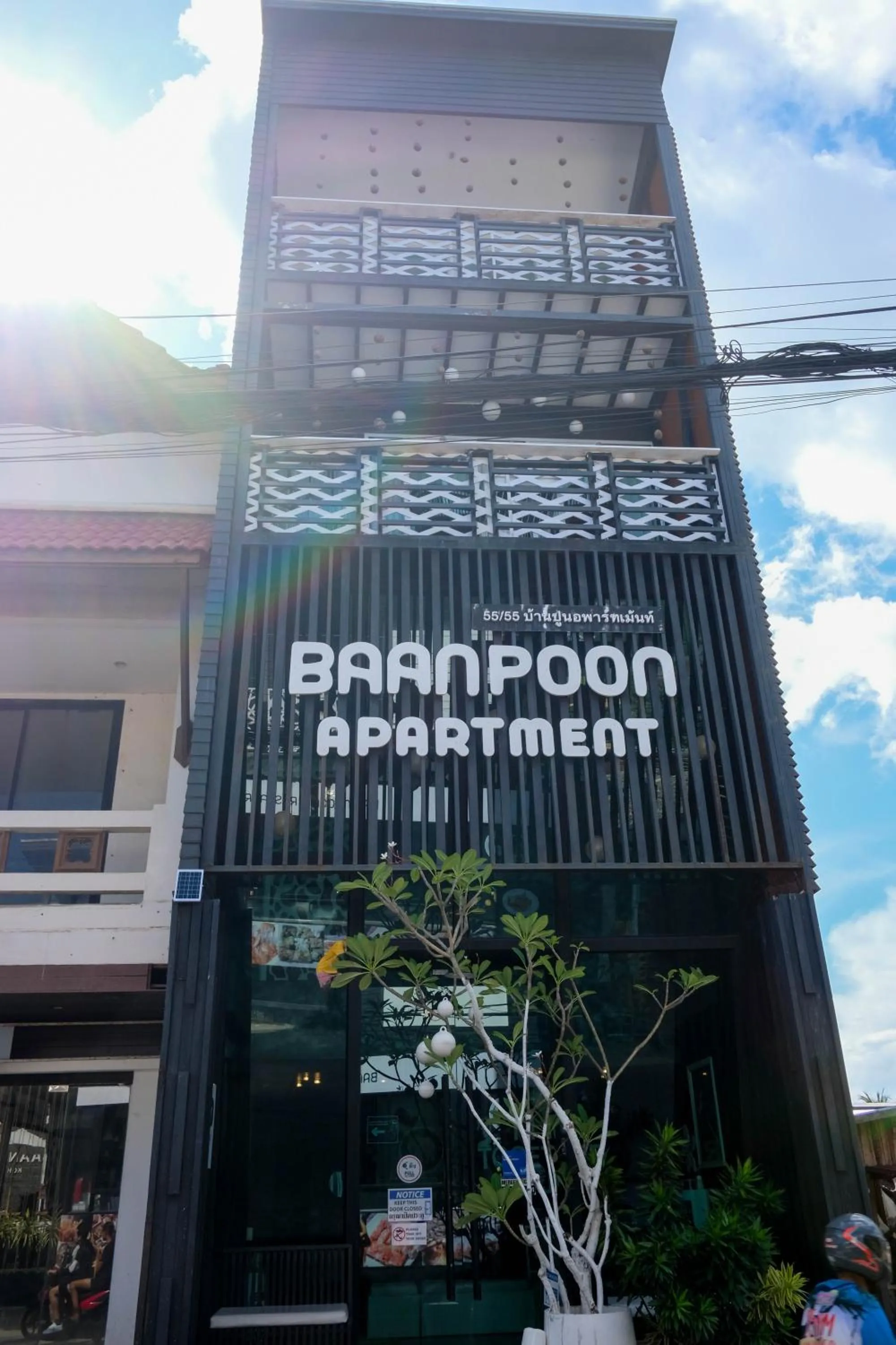 Property building in Baanpoon Apartment