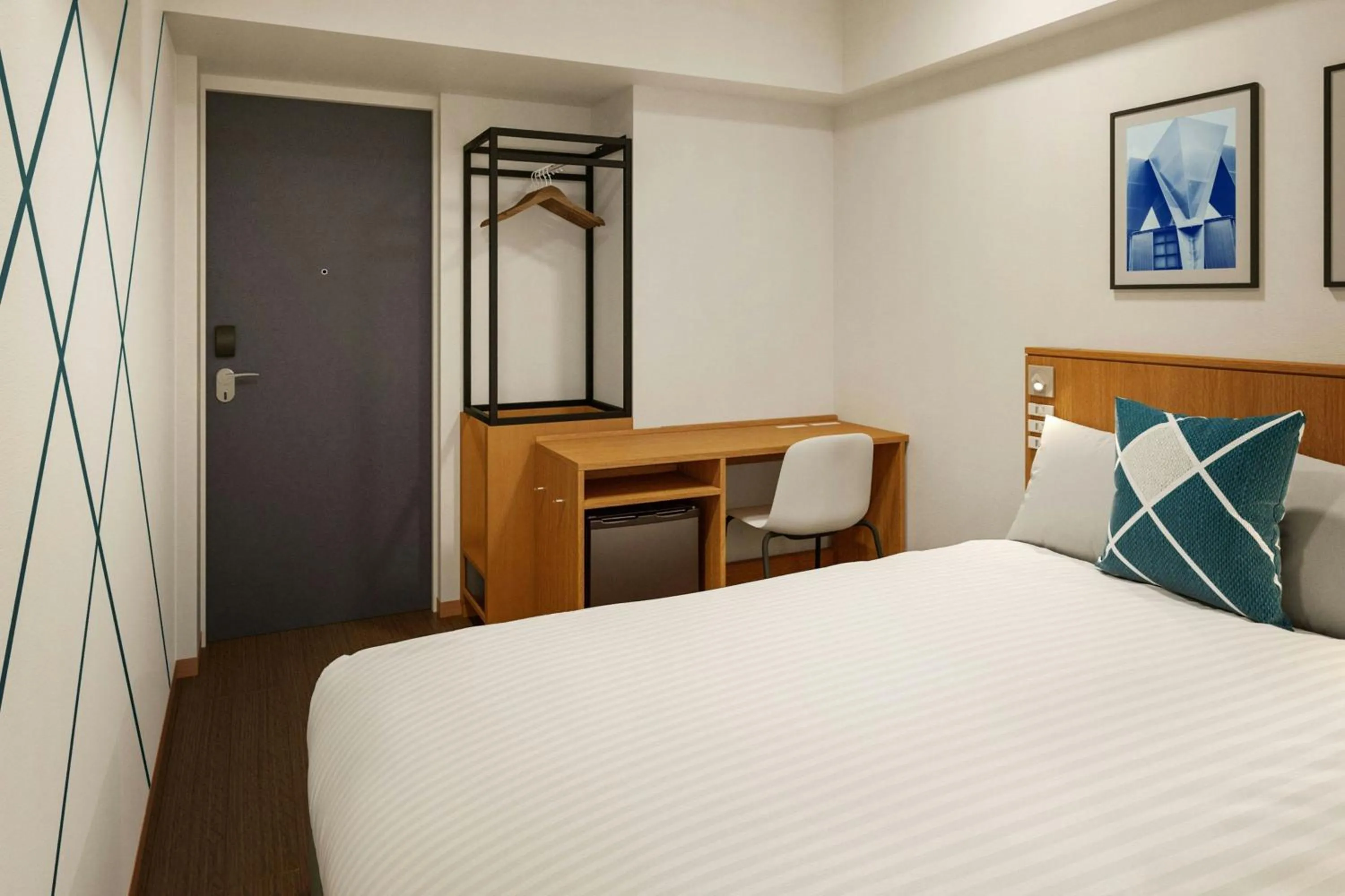 Photo of the whole room, Bed in Four Points Flex by Sheraton Tokyo Ueno