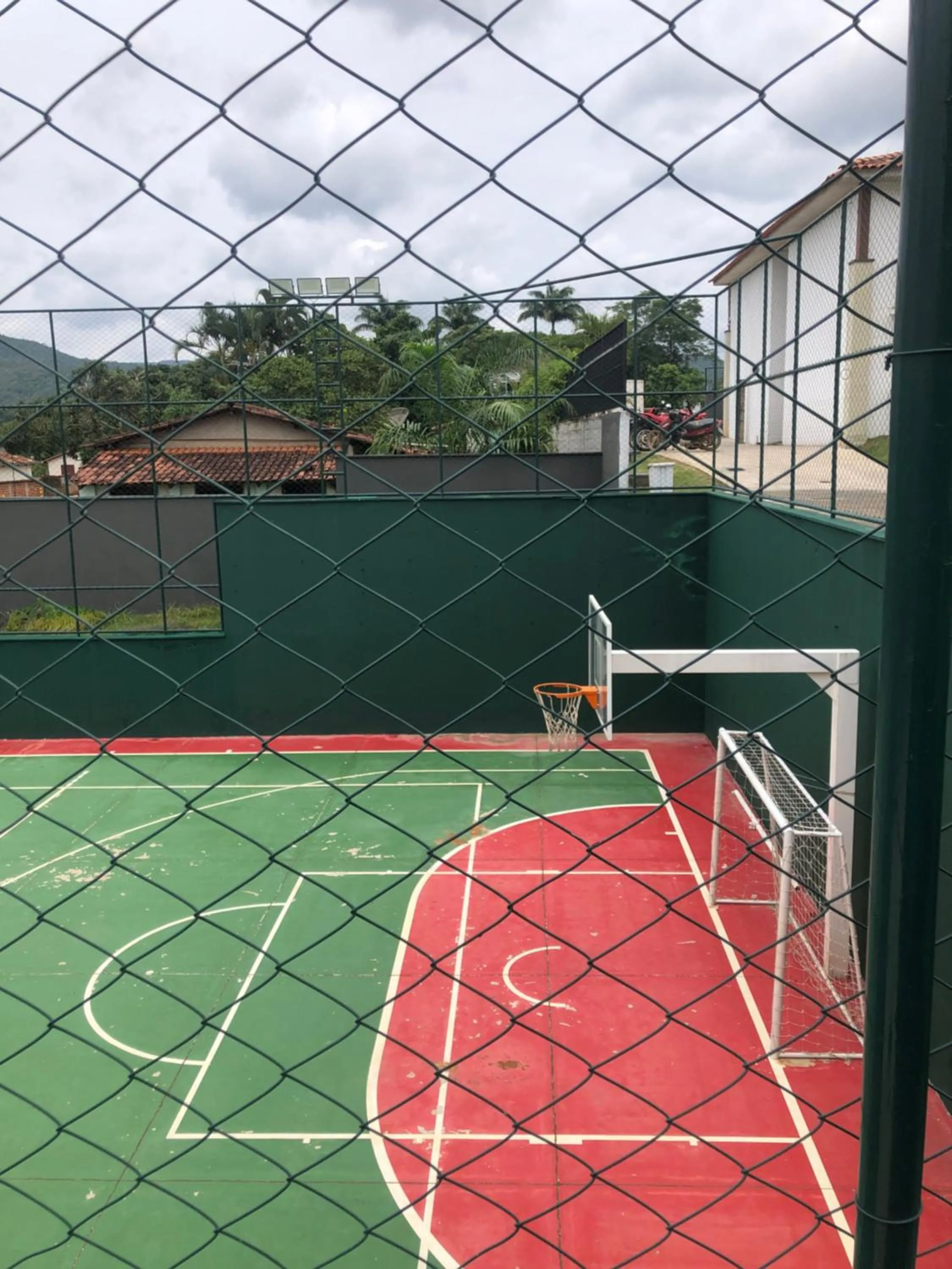 Tennis court in Quinta de Santa Barbara Eco Resort