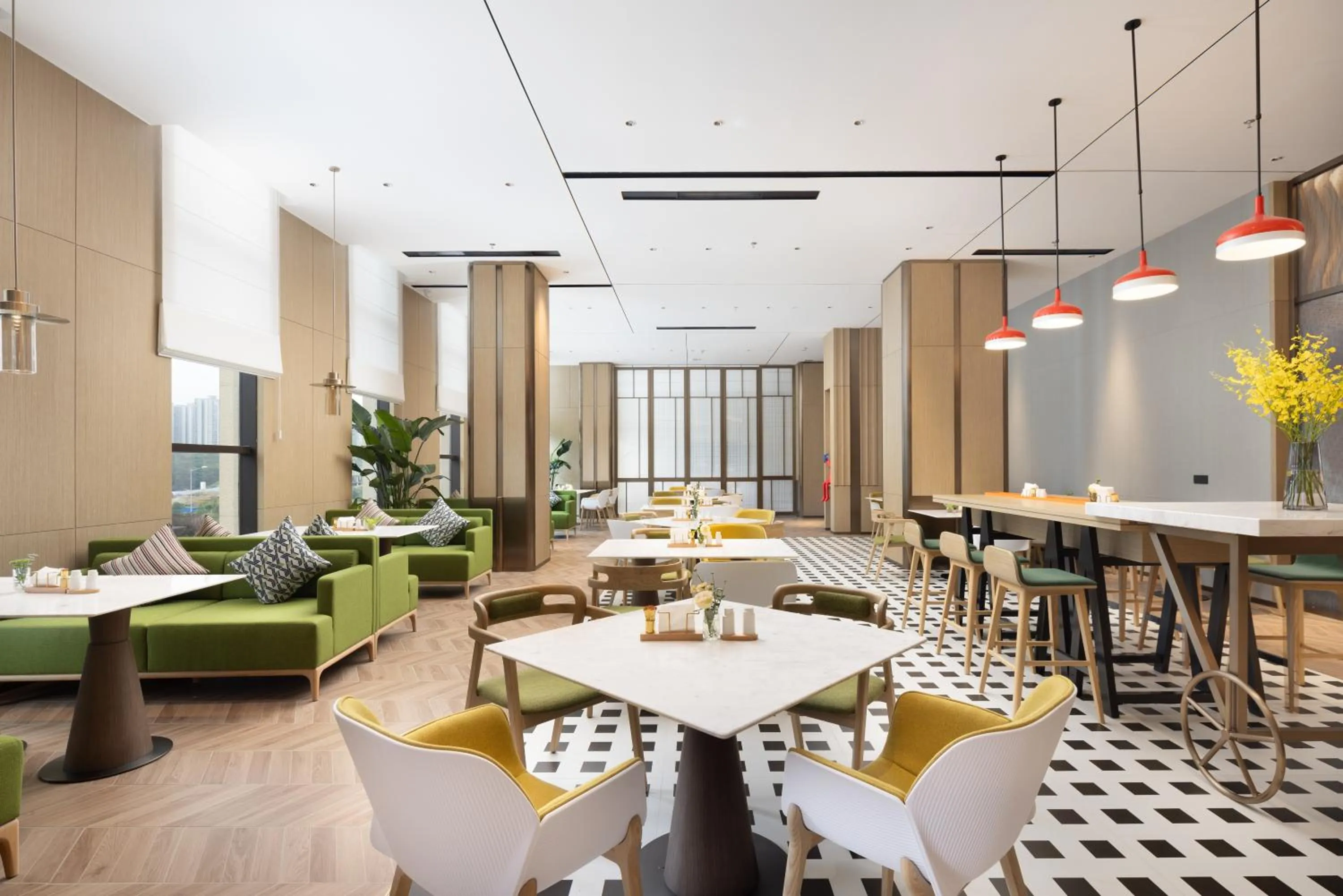 Restaurant/places to eat in Home2 Suites by Hilton Guiyang Guanshanhu