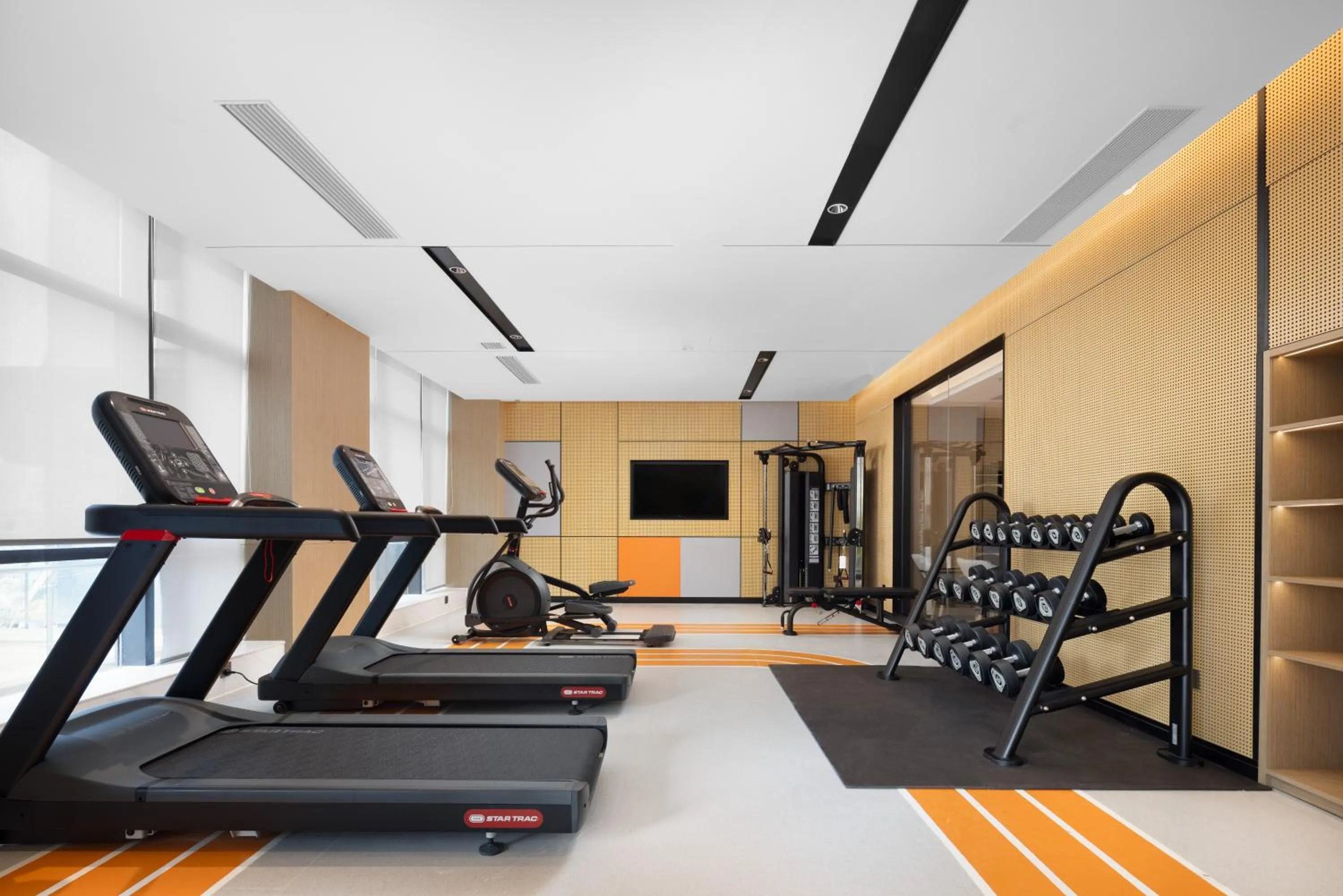 Fitness centre/facilities in Home2 Suites by Hilton Guiyang Guanshanhu