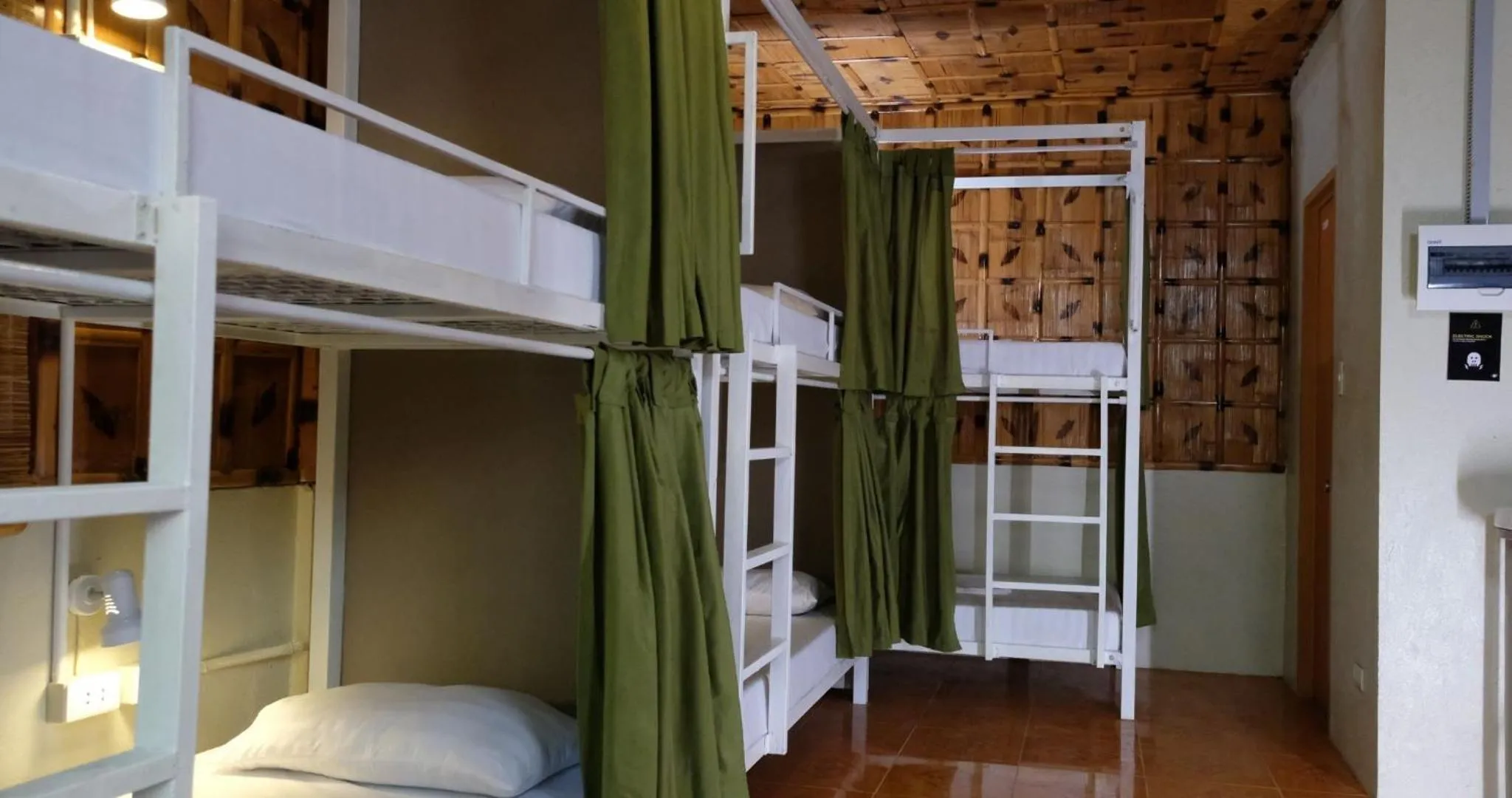 Bed in Mad Monkey Siquijor