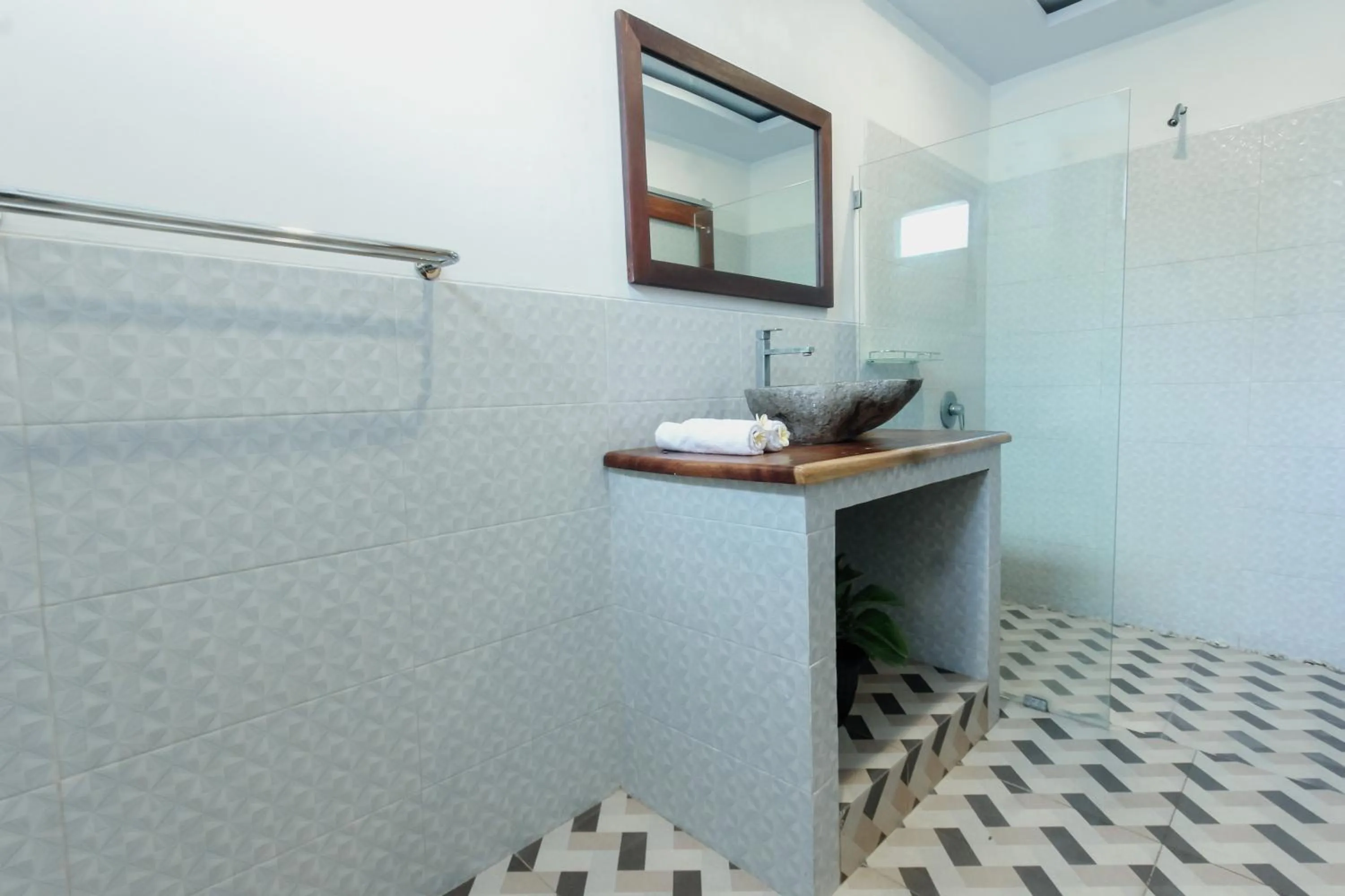 Bathroom in Sayang Bungalows