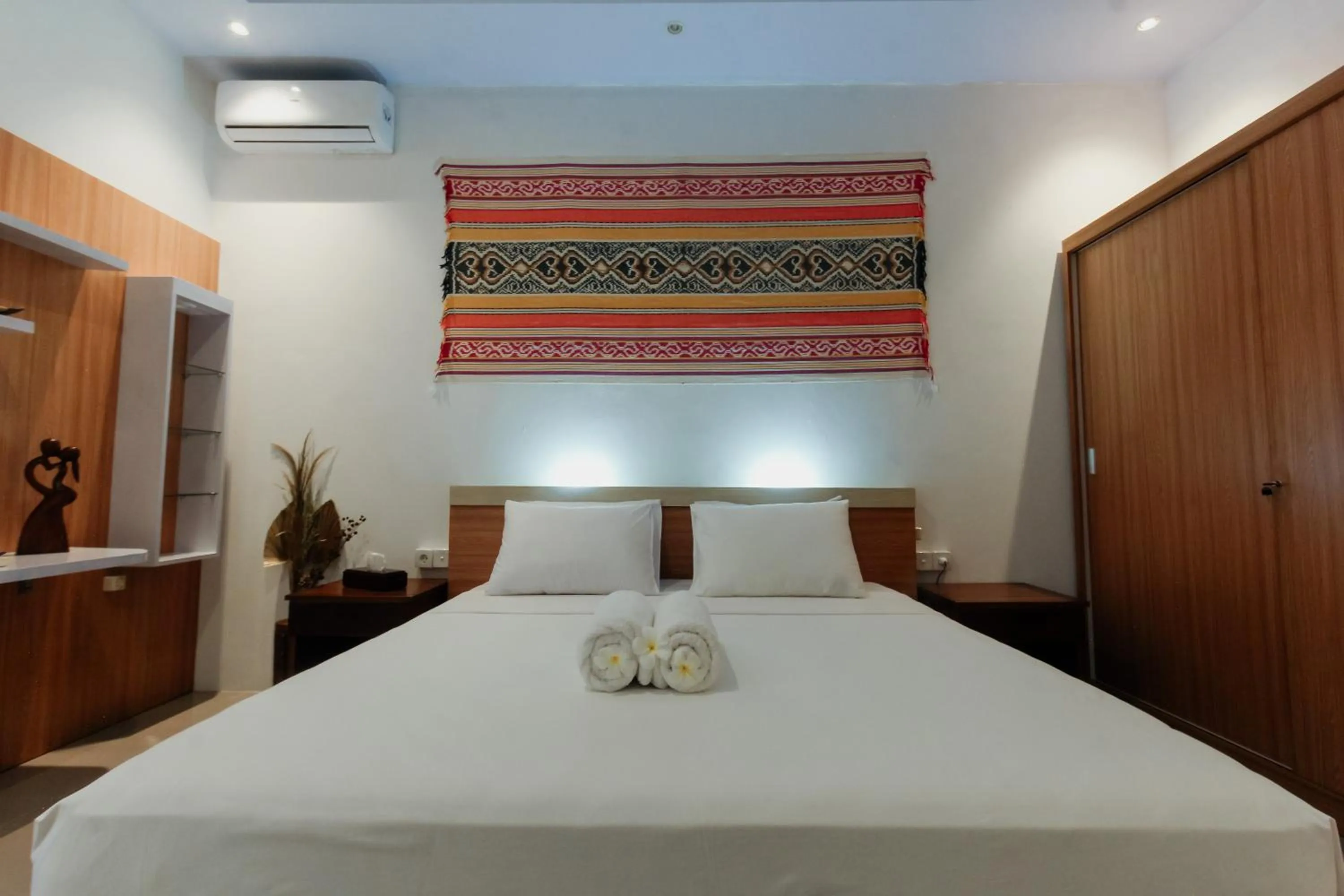 Bed in Sayang Bungalows