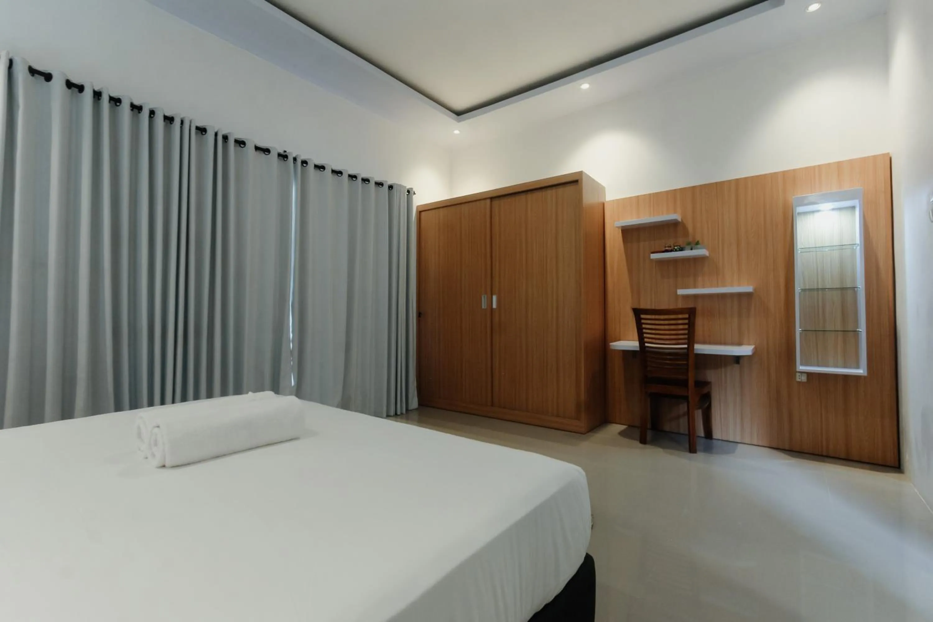 Bed in Sayang Bungalows