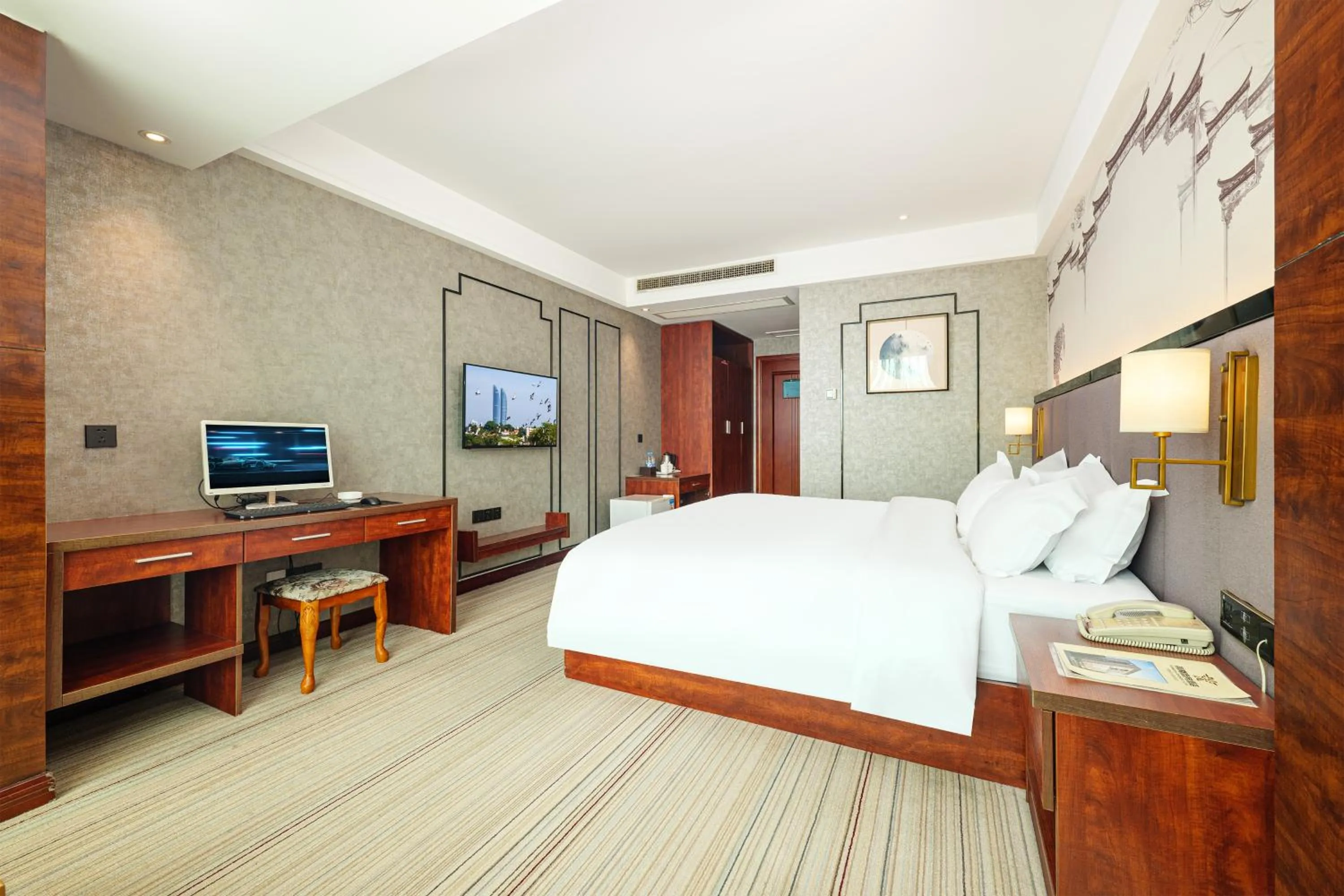 Bed in Xiamen Xiangzun Hotel - Huijing Plaza Branch