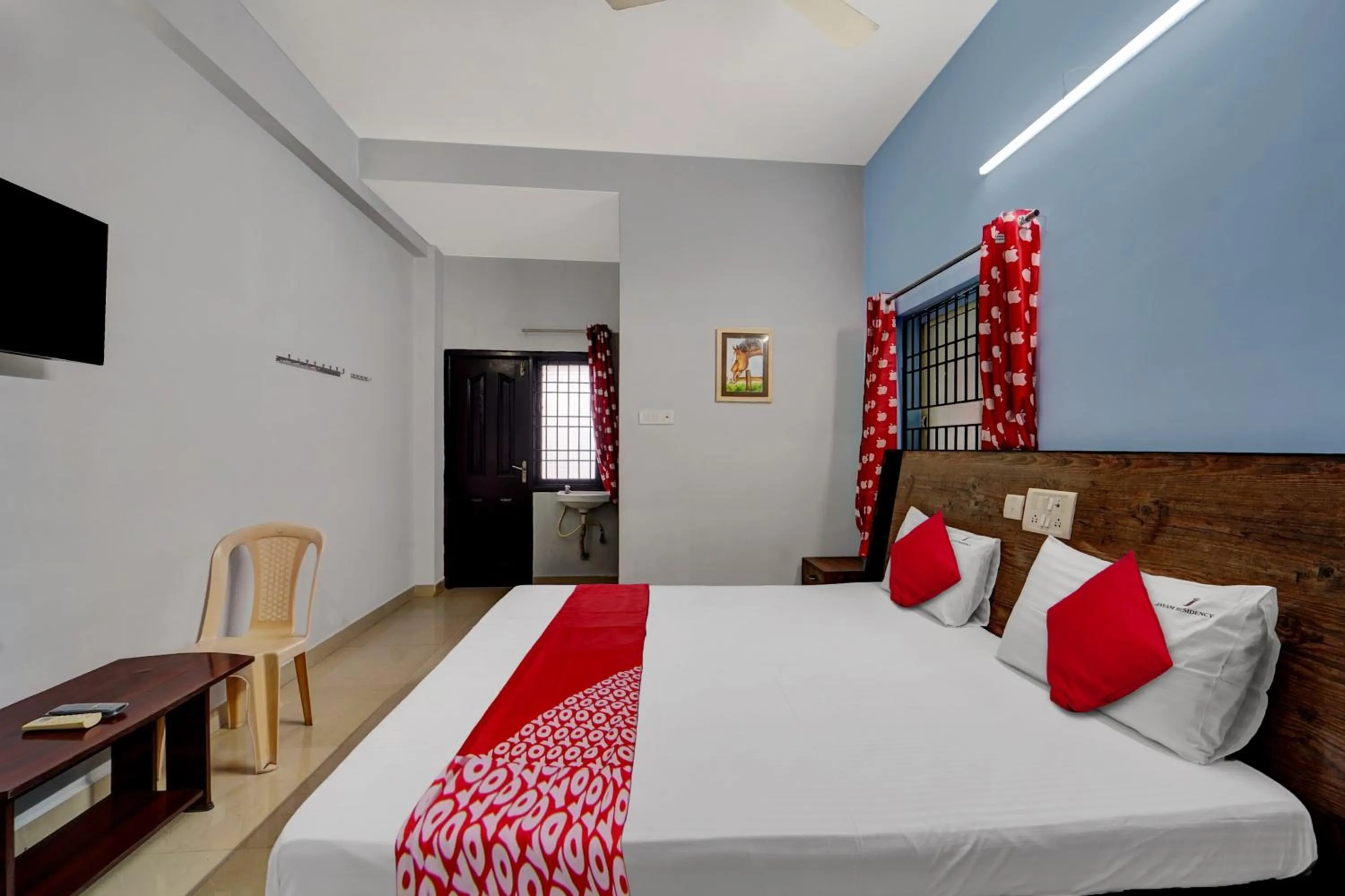 Bedroom, Bed in Hotel O Elite Residency