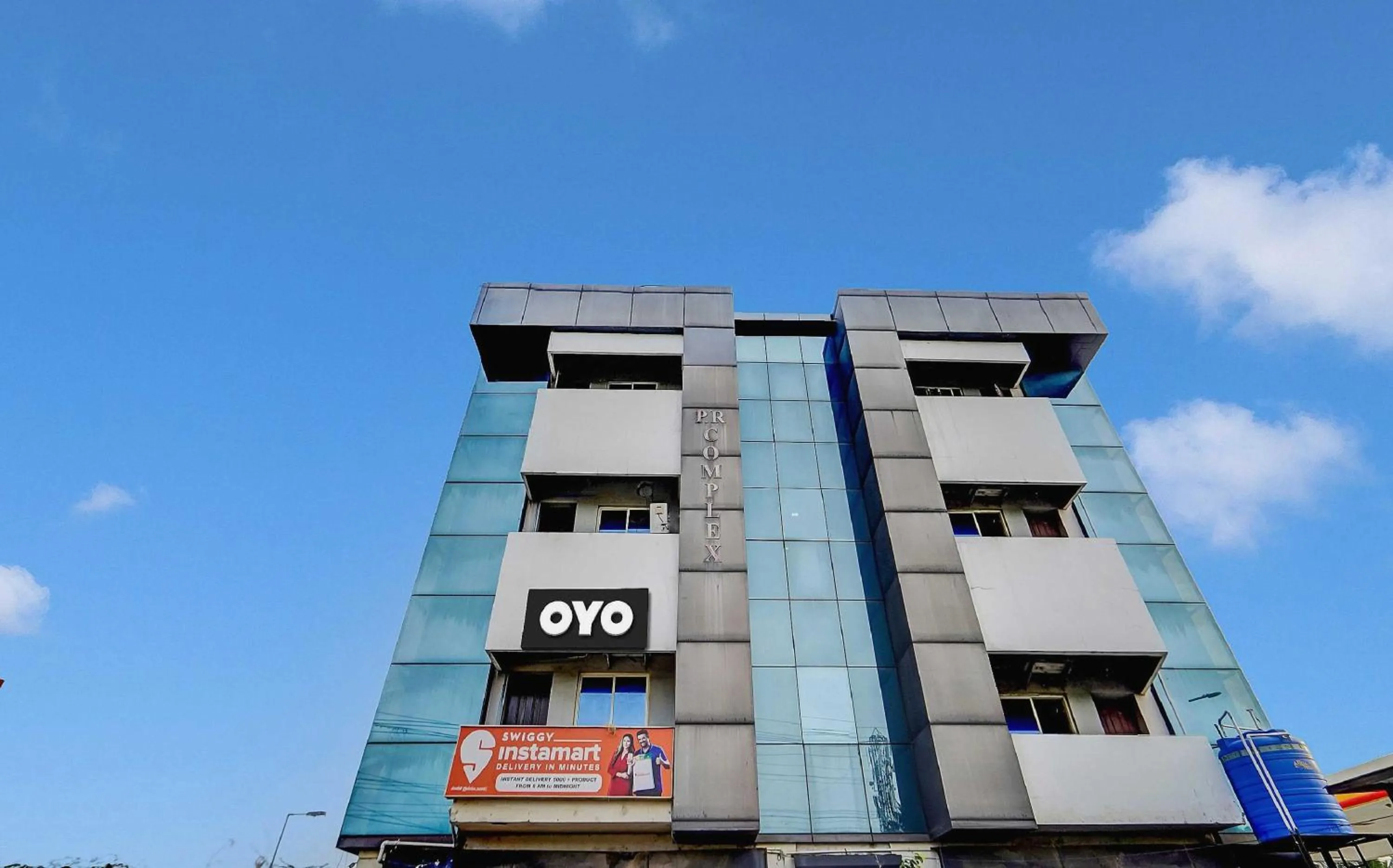 Facade/entrance in Hotel O Elite Residency