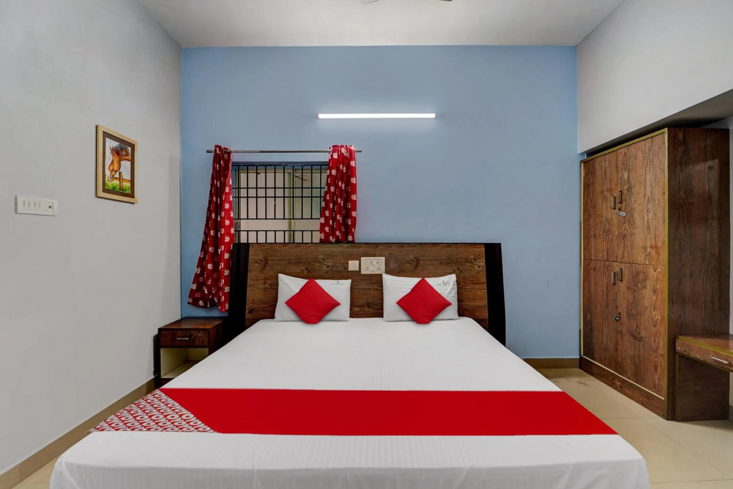 Bedroom, Bed in Hotel O Elite Residency