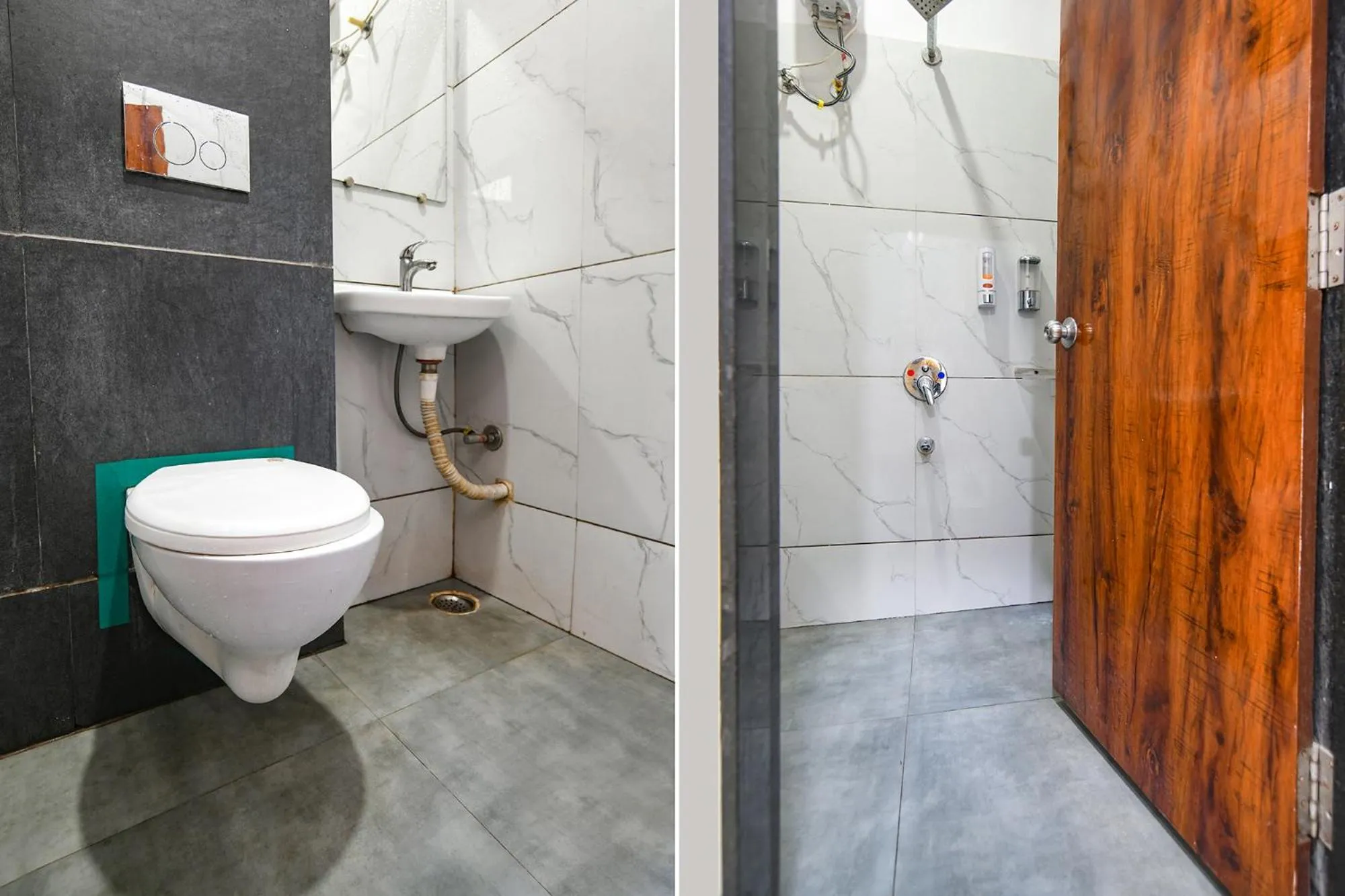 Bathroom in FabExpress Golden Sky