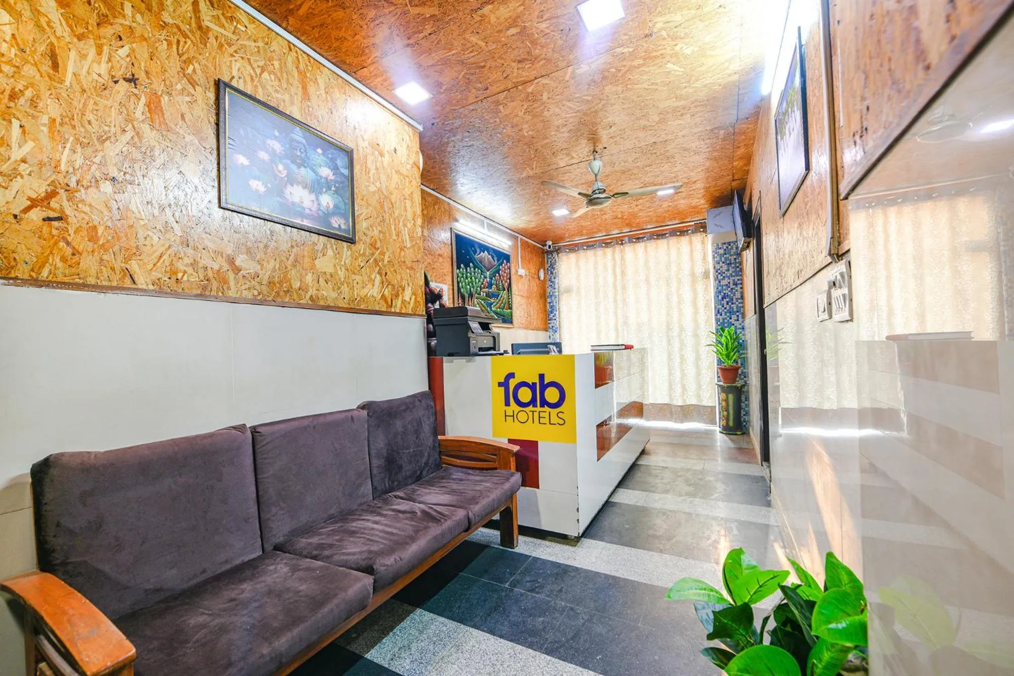 Lobby or reception in FabHotel Luxury Retreat